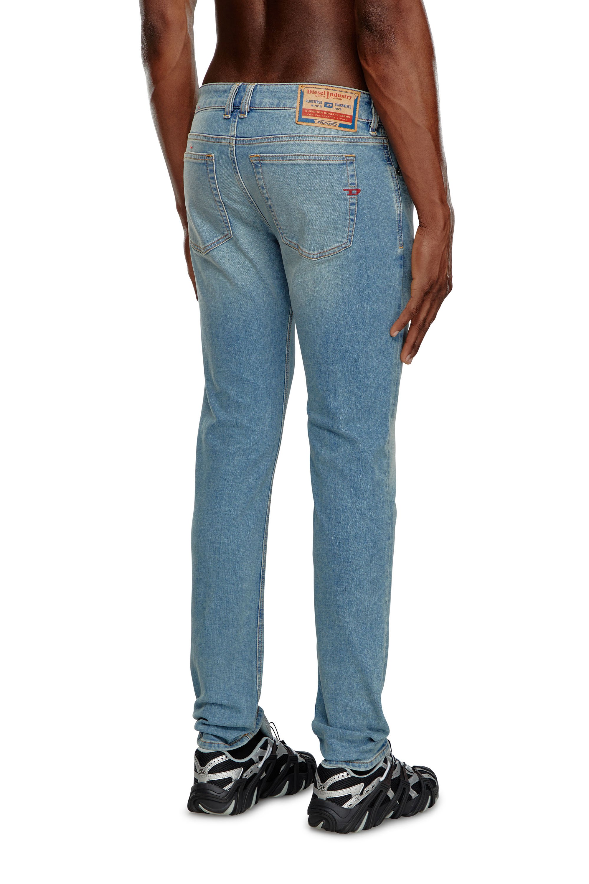 Diesel - Man's Skinny Jeans 1979 Sleenker 09J16, Light Blue - 4