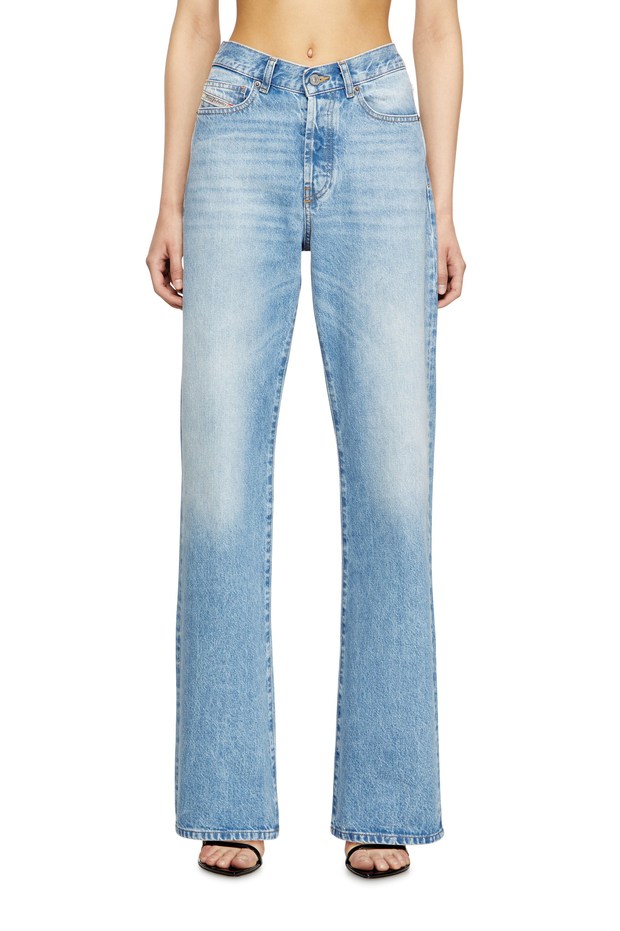 Diesel - Woman's Regular Jeans 1971 D-Sent 09I29, Light Blue - 2