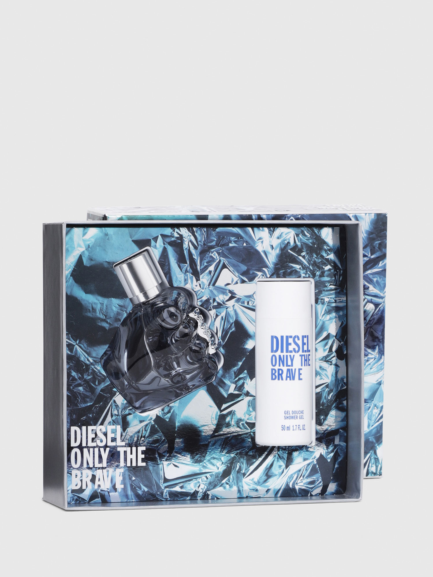 Diesel - ONLY THE BRAVE 35ML GIFT SET, Man's Gift set  with Eau de Toilette for man 35ml and shower gel 50 ml in Generic - 1