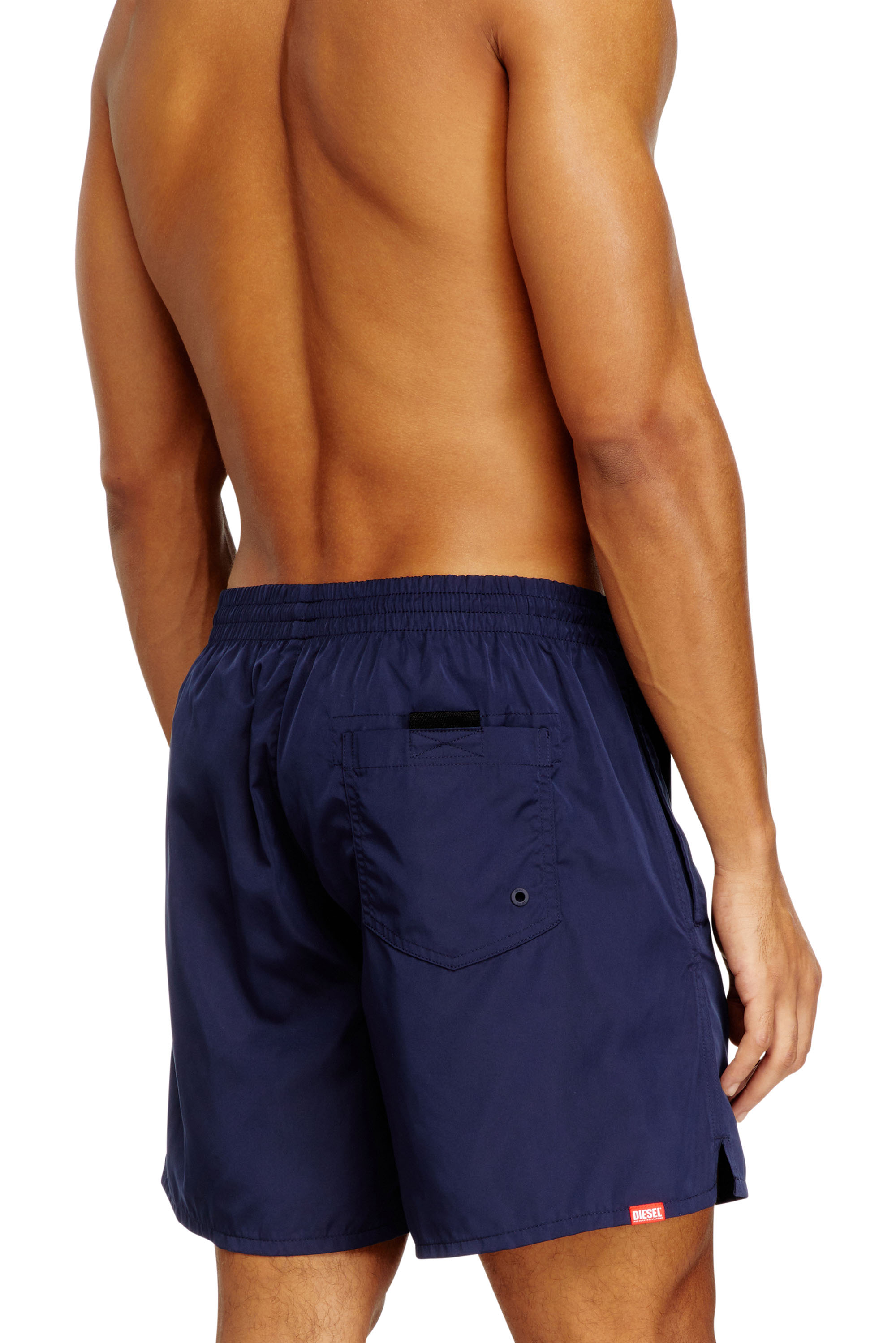 Diesel - SOCCER-41-D-CORE, Man's Swim shorts with oversized logo print in null - 4