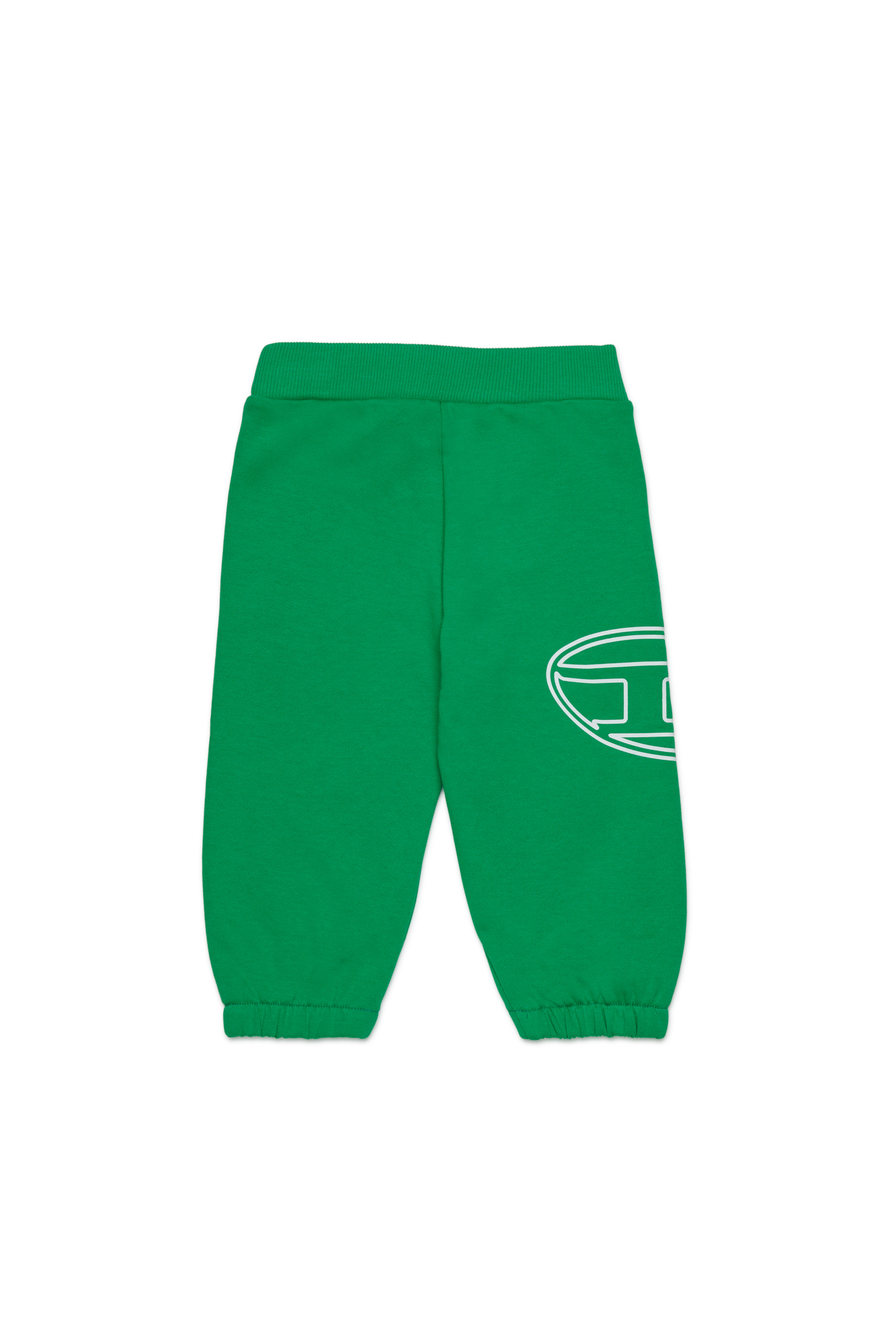 Diesel - PTIMOTYB, Unisex's Cotton pants with graphic print in Green - 2