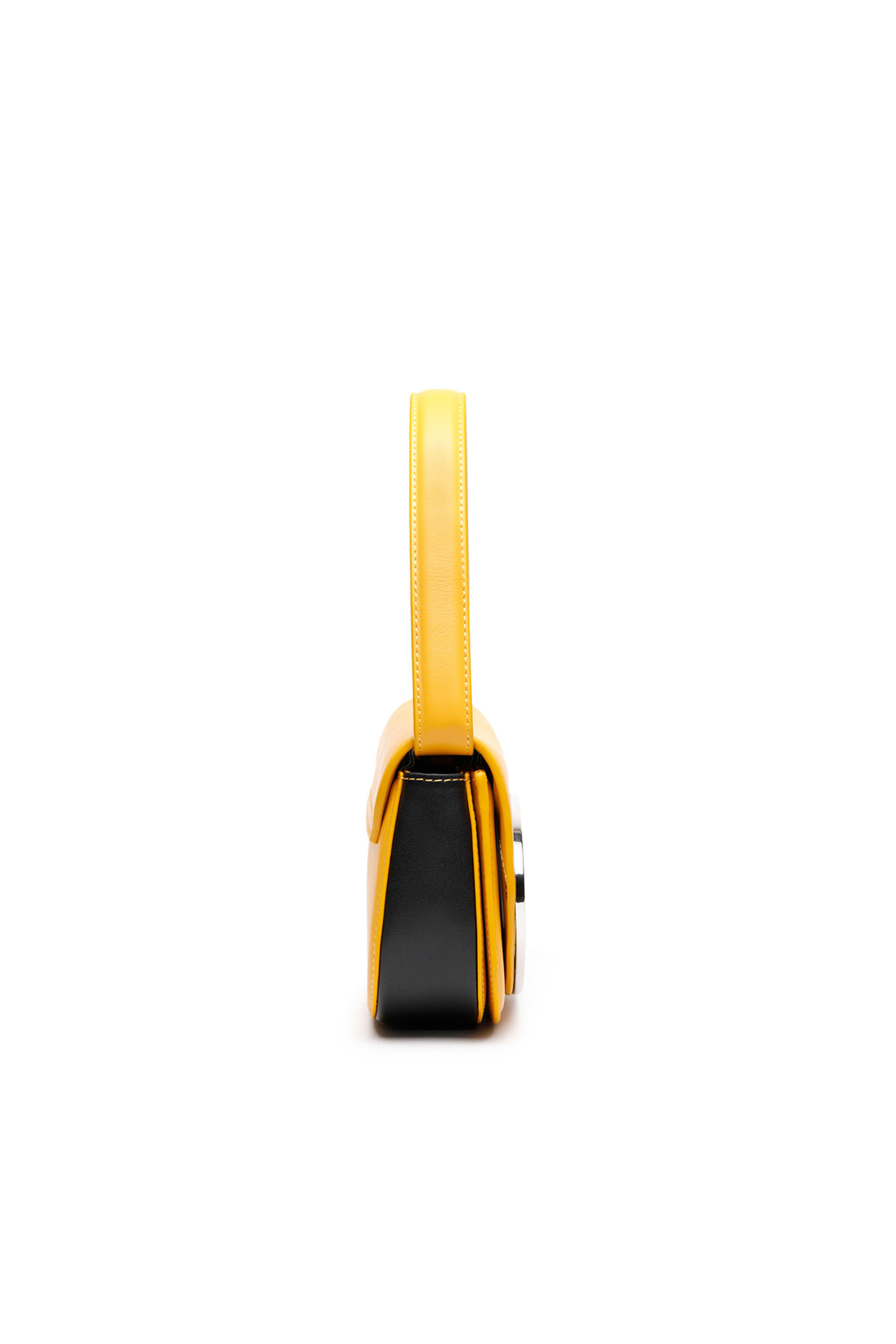 Diesel - 1DR, Woman's 1DR - Iconic shoulder bag in nappa leather in Yellow - 5