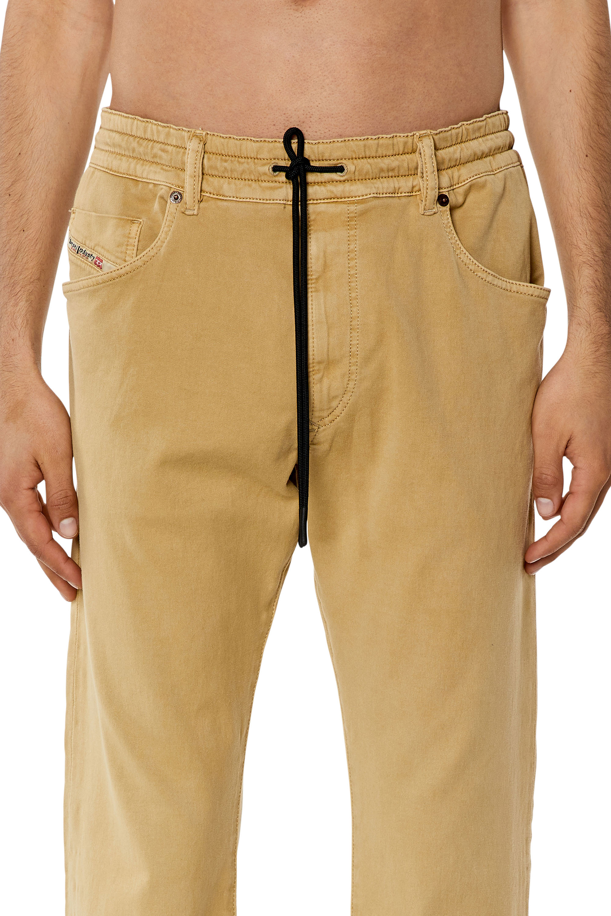 Diesel - Krooley JoggJeans® 068DY Tapered, Light Brown - Image 3