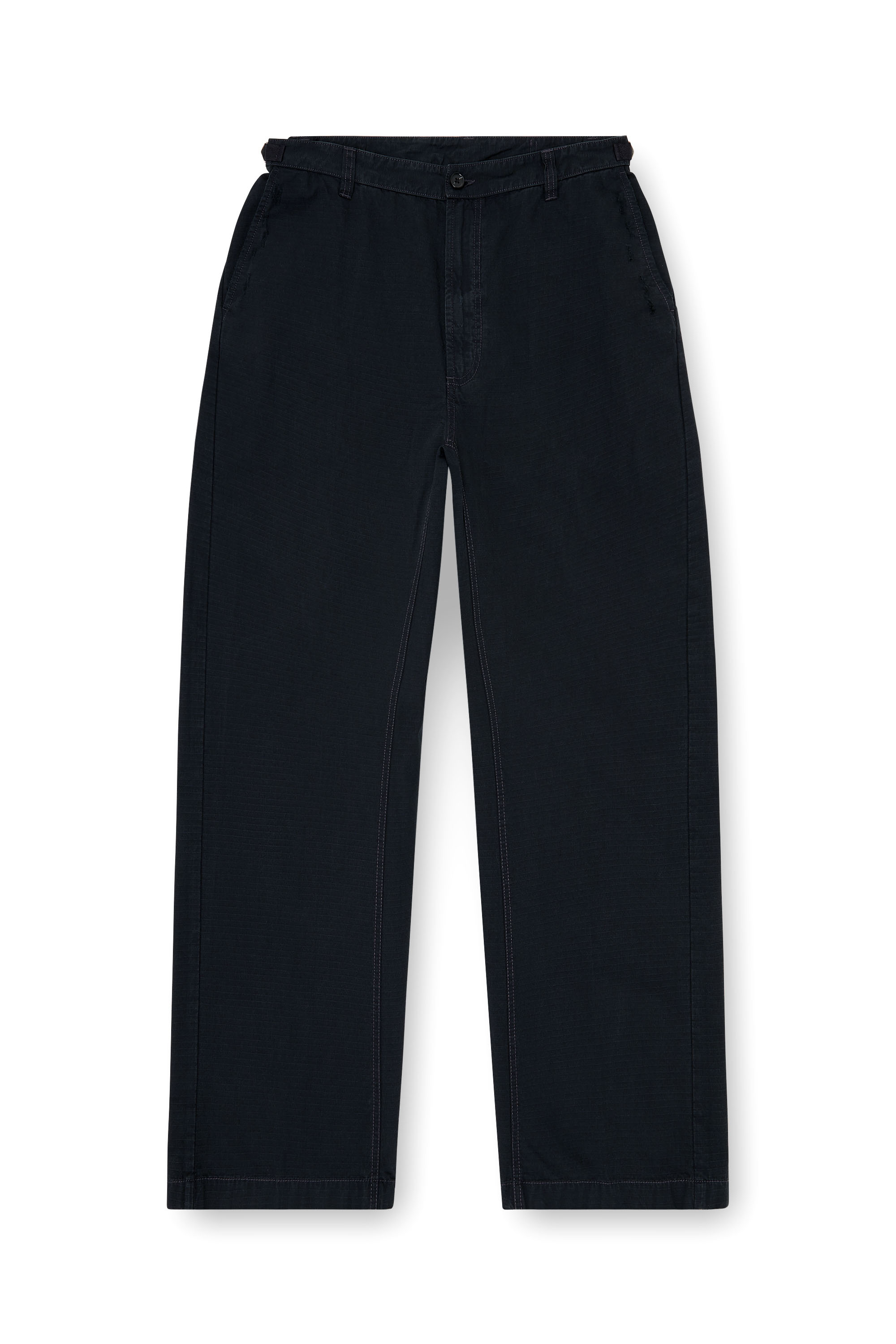 Diesel - P-BALL, Man's Cotton ripstop pants with side buckles in null - 4
