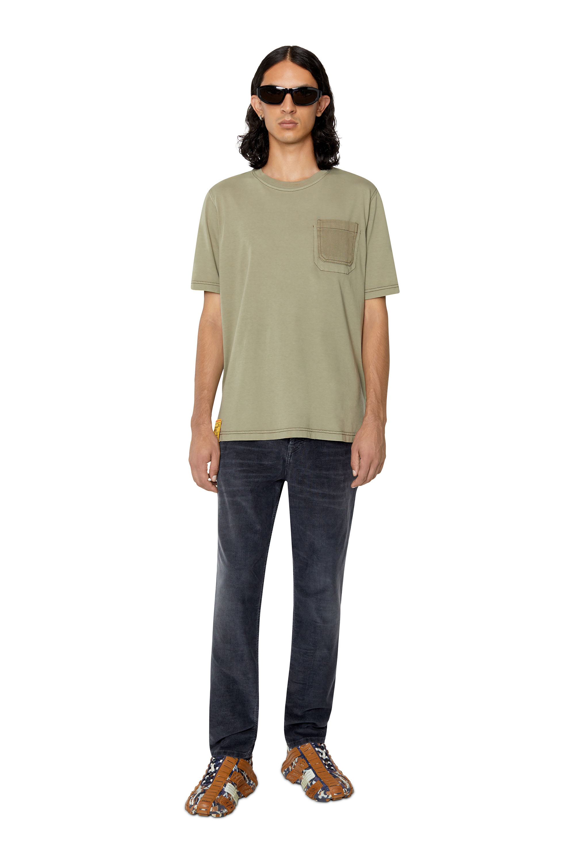 Diesel - 2005 D-Fining 068BV Tapered Jeans, Black/Dark grey - Image 2
