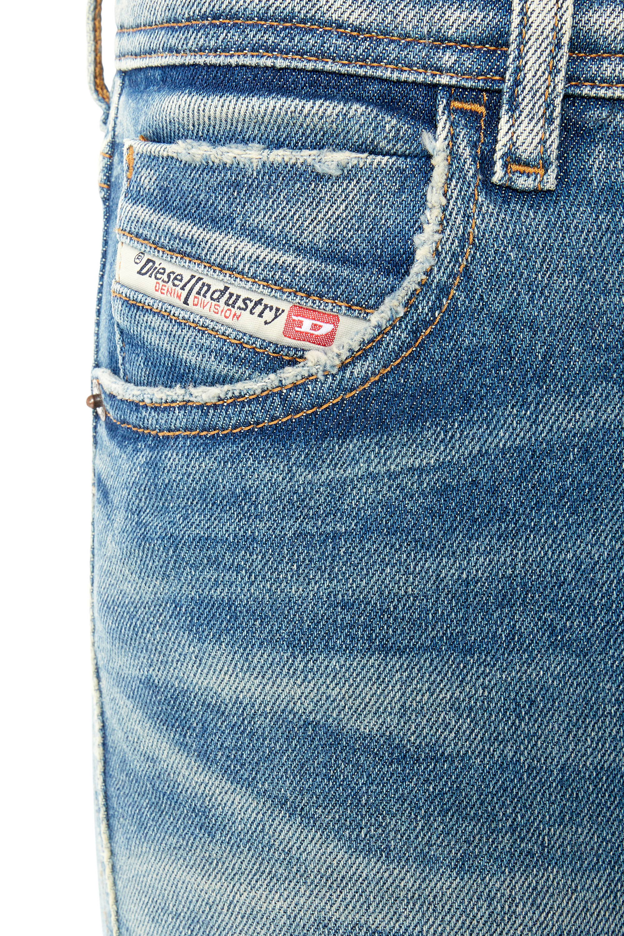 Diesel - Skinny Jeans 2015 Babhila 09E88, Medium blue - Image 3