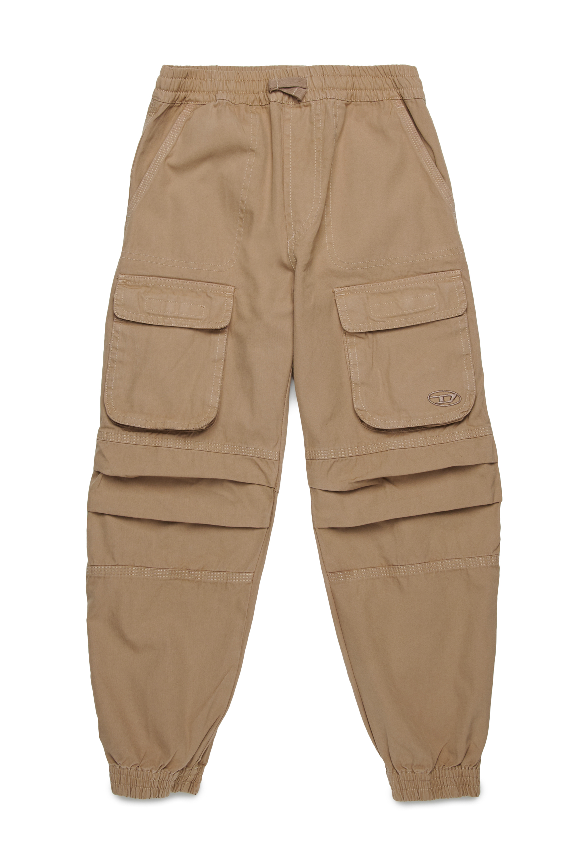 Diesel - PMIRT, Unisex's Cotton cargo pants in Light Brown - 1