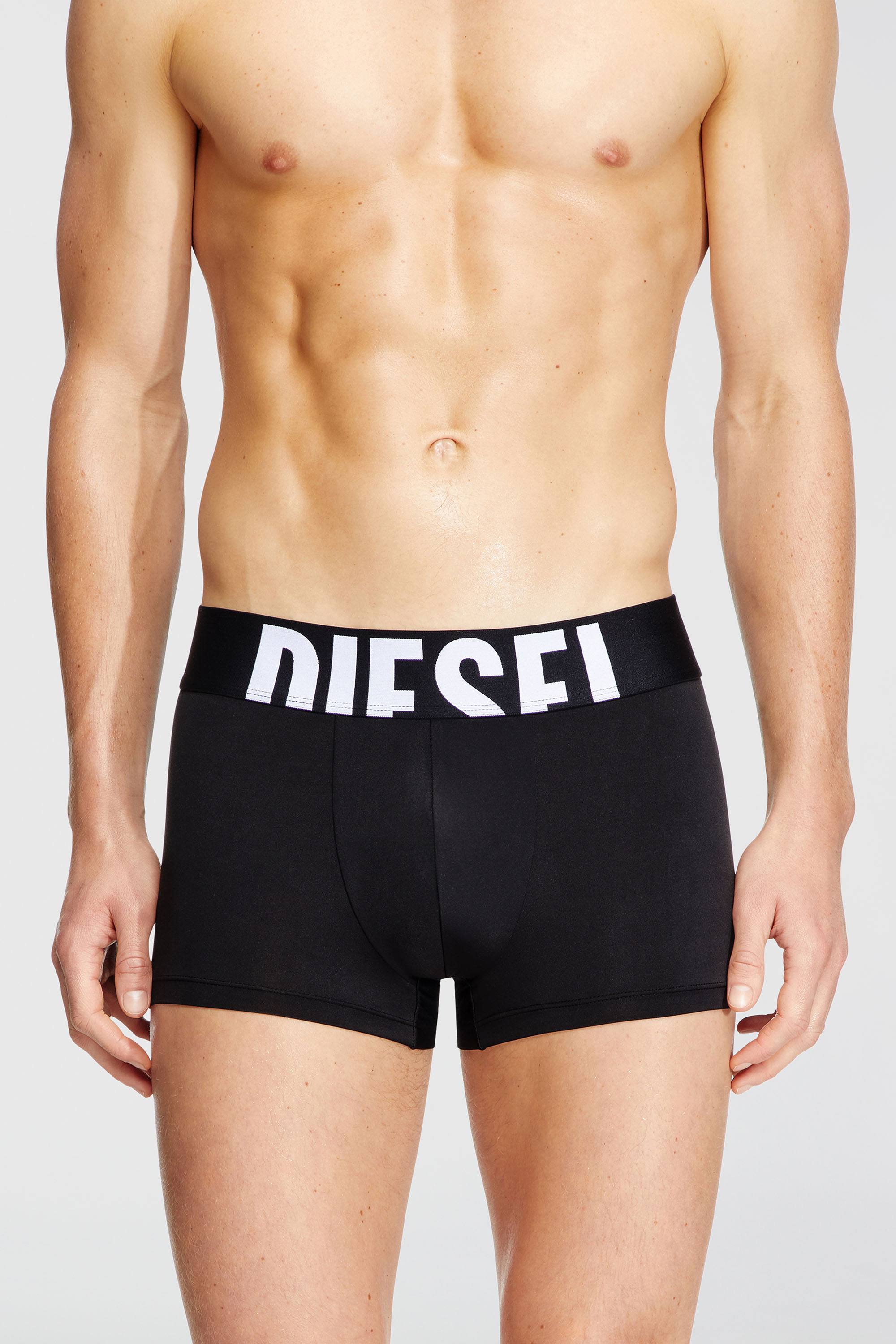 Diesel - DAMIEN-D-POP-3PACK-55, Man's Three-pack boxer briefs in microfibre in Black - 2