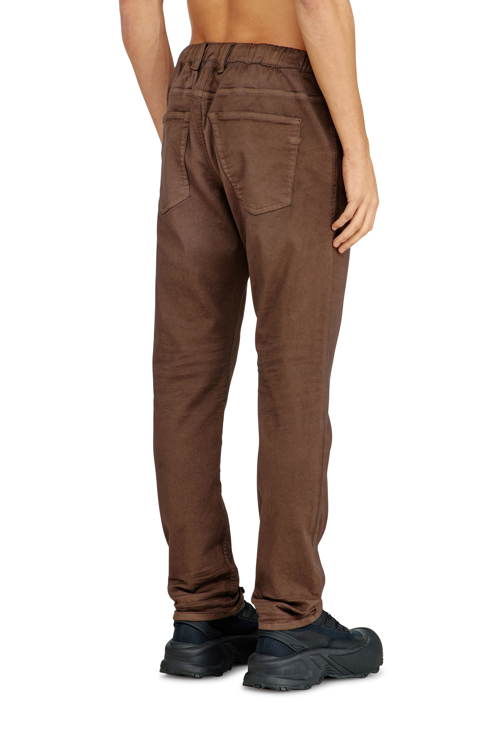 Diesel - Man's Regular 2032 D-Krooley-BW Joggjeans&reg; 0670M, Brown - 4