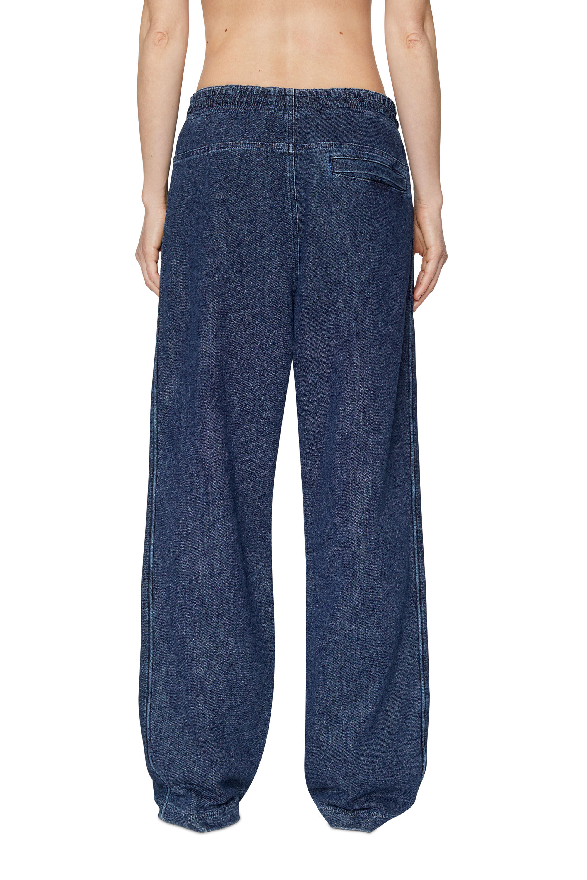 Diesel - Straight D-Martians Track Denim 09C30, Dark Blue - Image 2