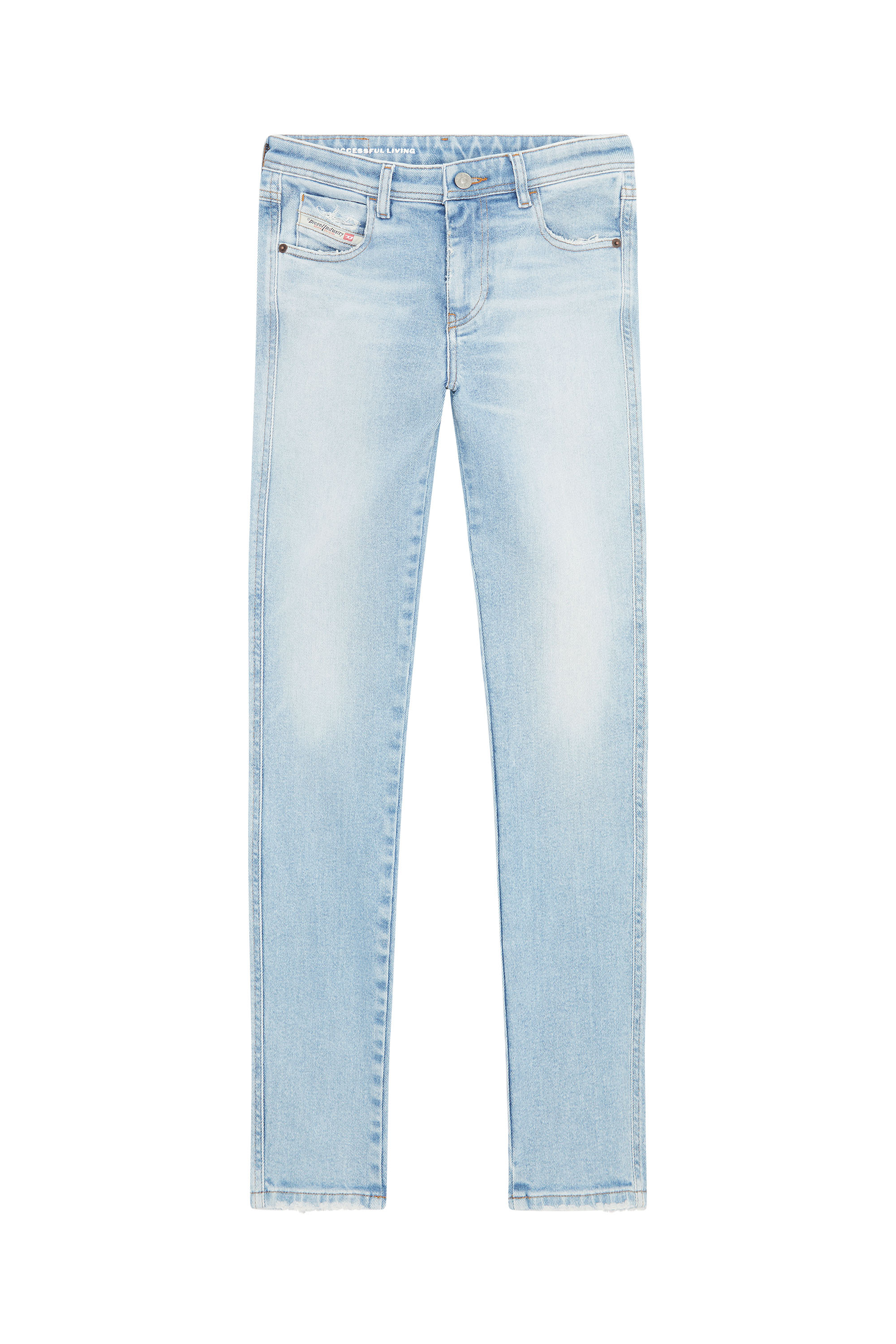 Diesel - Skinny Jeans 2015 Babhila 09E90, Light Blue - Image 5