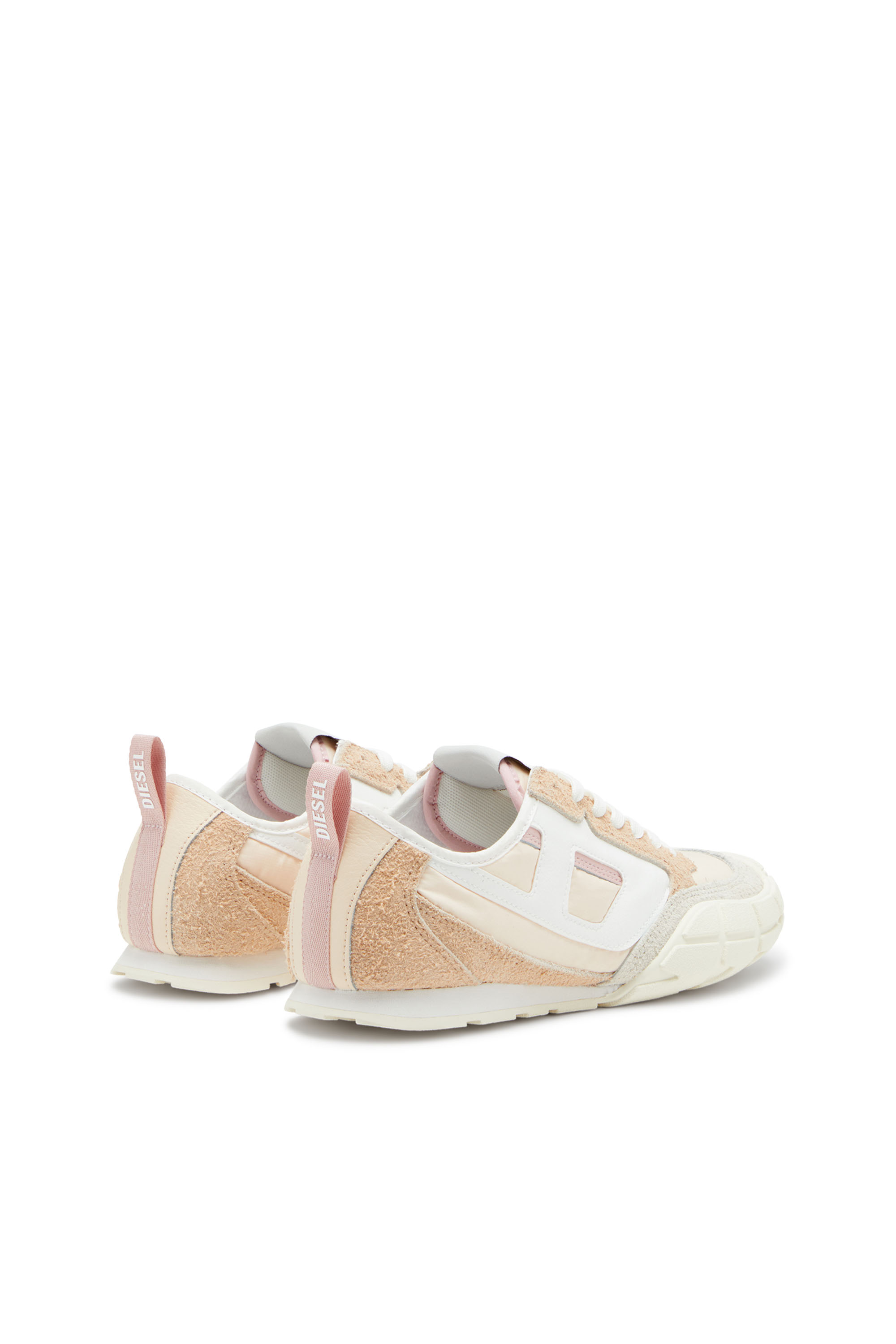 Diesel - S-PAGODHA LOW W, Woman's Sneakers in leather, suede and ripstop in null - 3