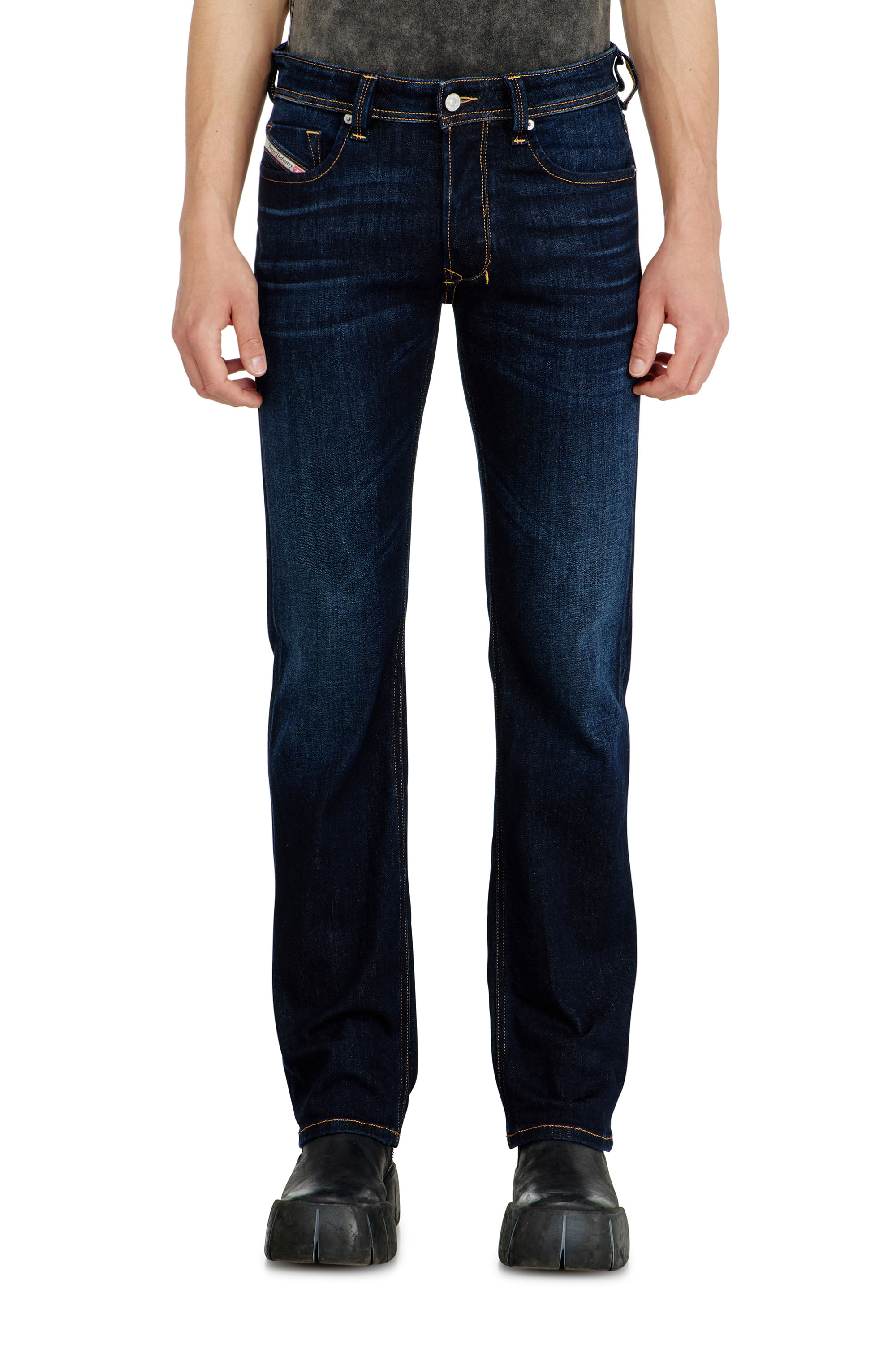 Diesel - Man's Regular Jeans 1985 Larkee 09Q15, Dark Blue - 1