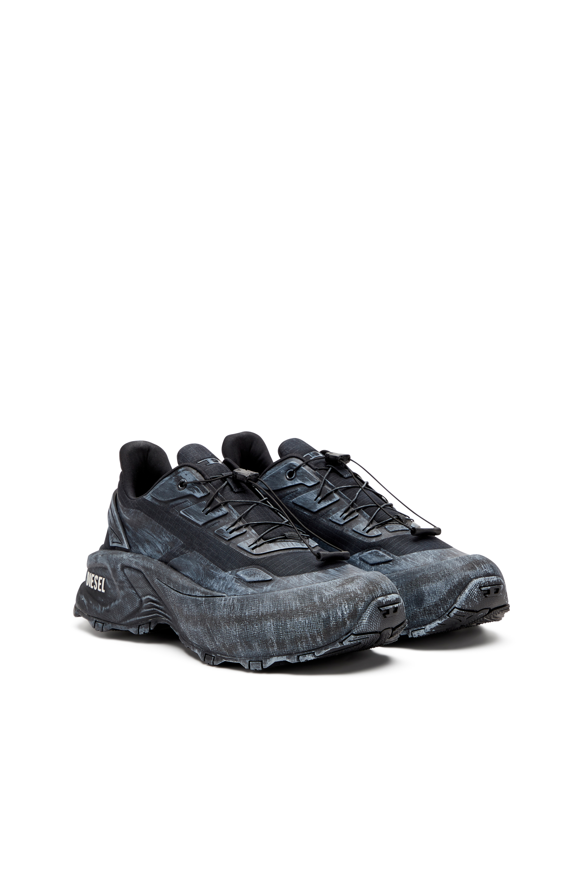 Diesel - D-CAGE RUNNER, Man's Cage sneaker in Black - 2