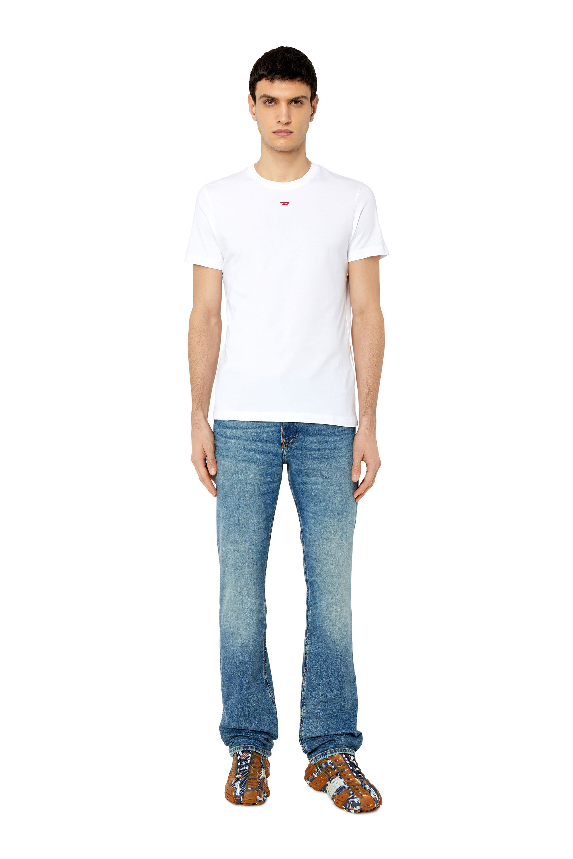 Diesel - 2021 D-Vocs E09EI Bootcut Jeans, Medium blue - Image 4
