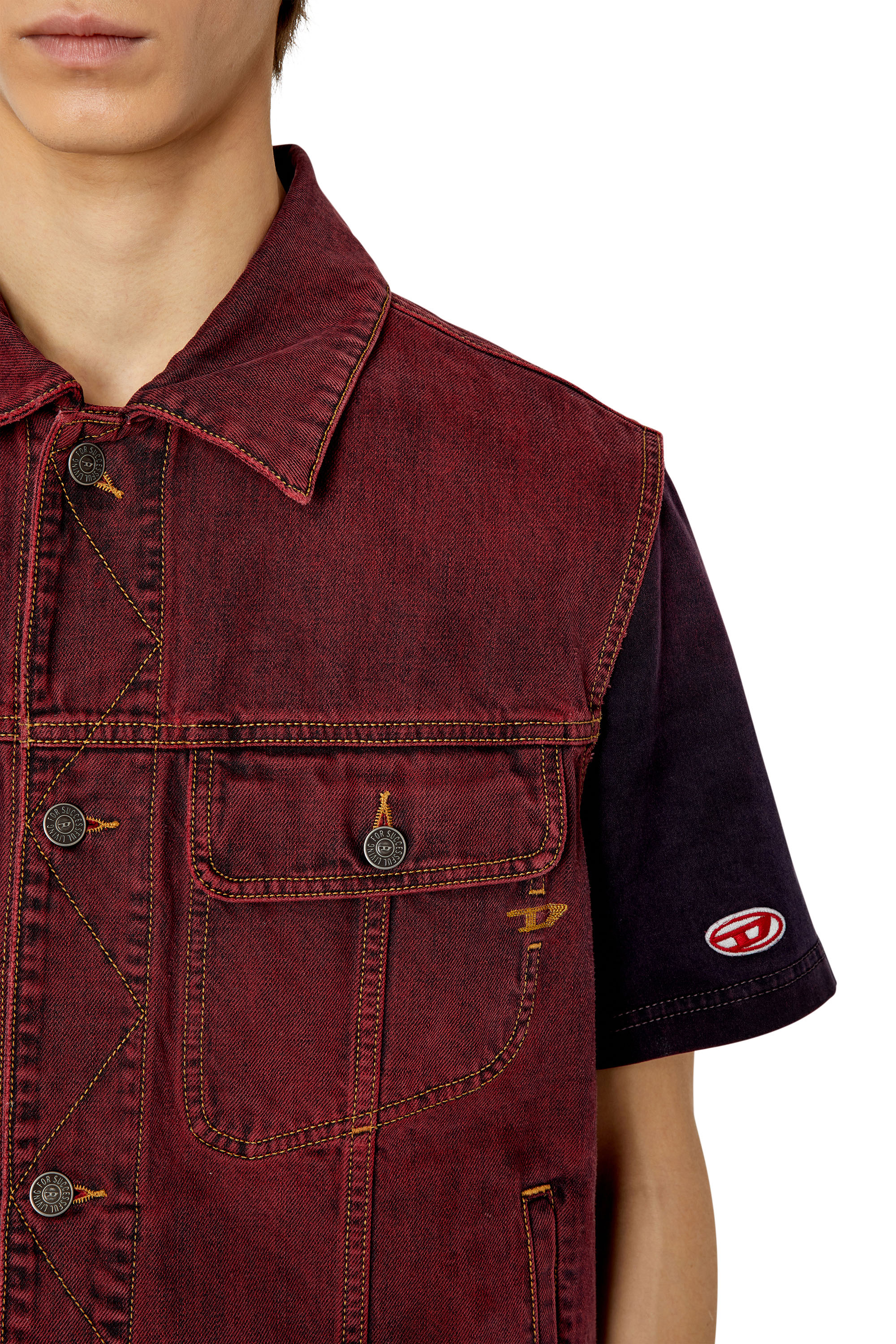 Diesel - CL-D-BARCY-SM, Red - Image 5