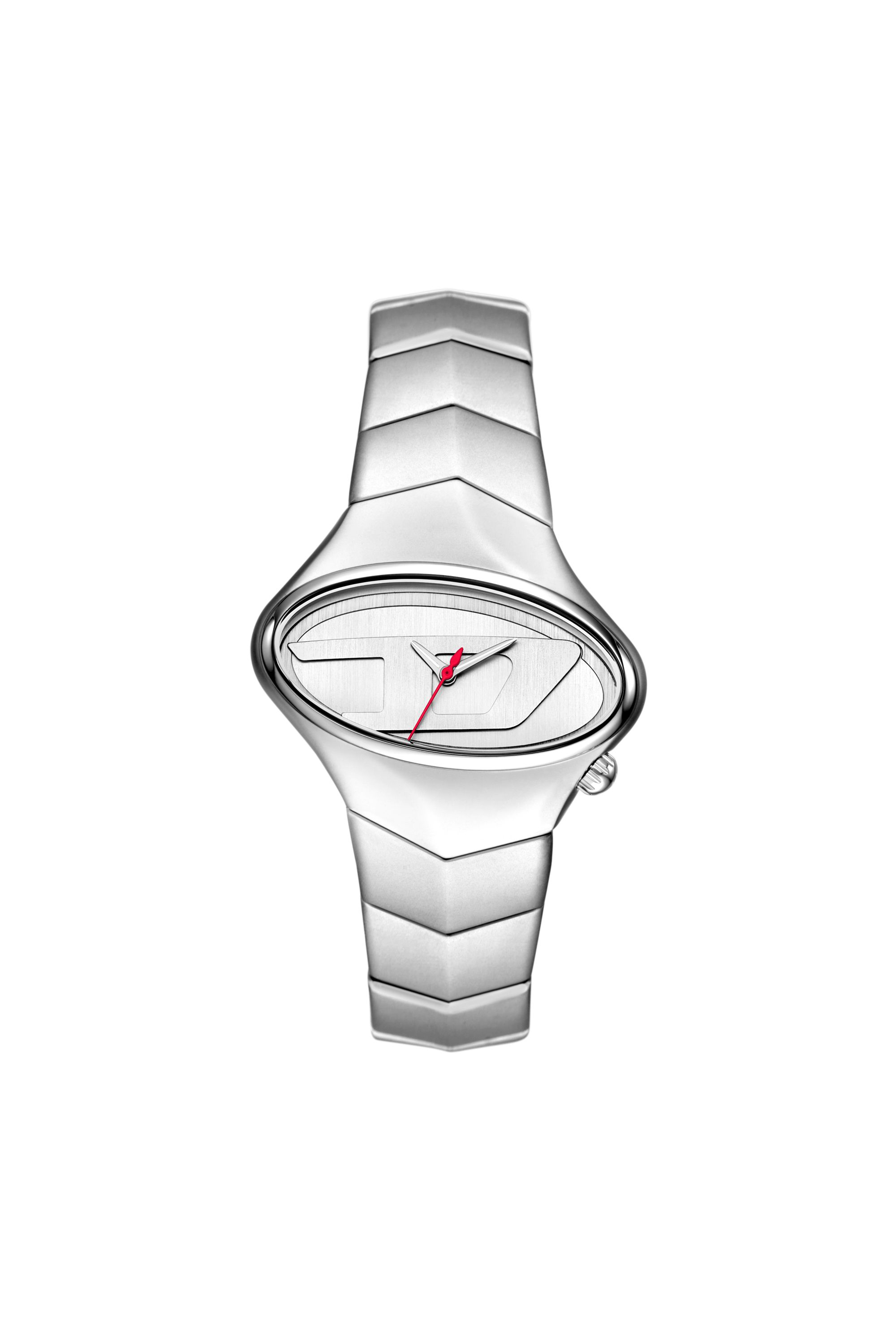 Diesel - DZ2228 WATCH, Man's D-Rush Stainless steel watch in Silver - 1