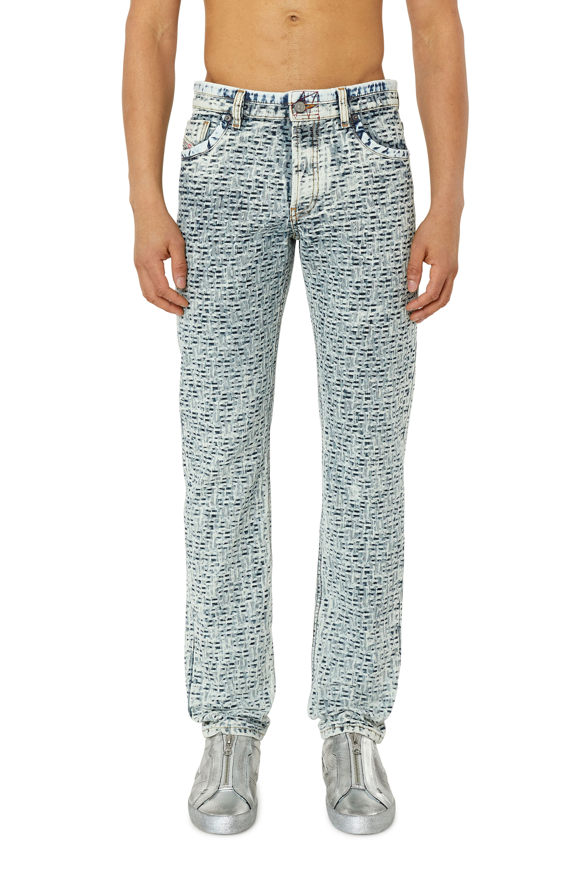 Diesel - 1995 D-Sark 0EMAA Straight Jeans, Light Blue - Image 1