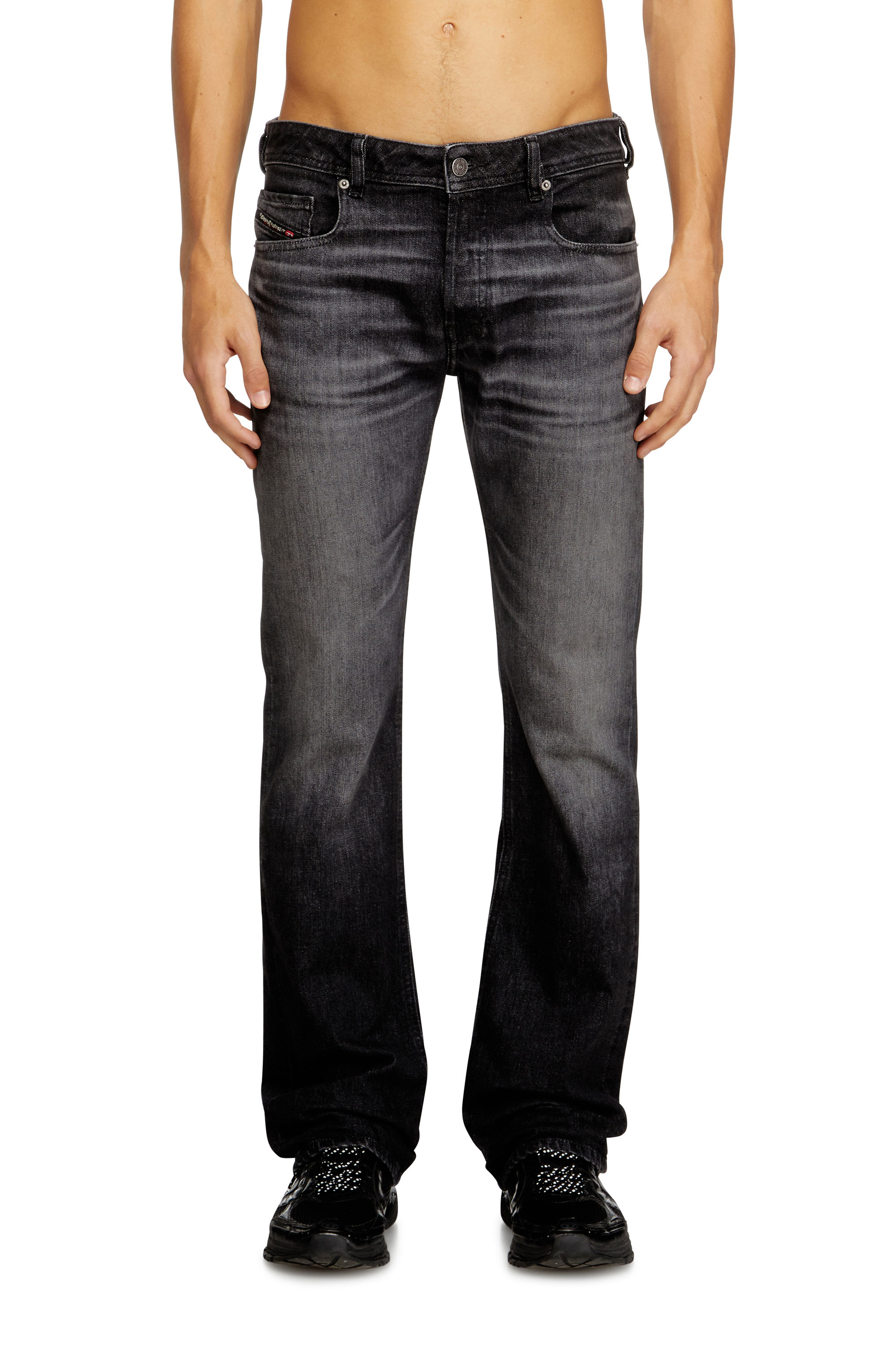 Bootcut Jeans 2007 Zatiny 09N48, Black/Dark grey Diesel - Man's Bootcut Jeans 2007 Zatiny 09N48, Black/Dark grey - 3