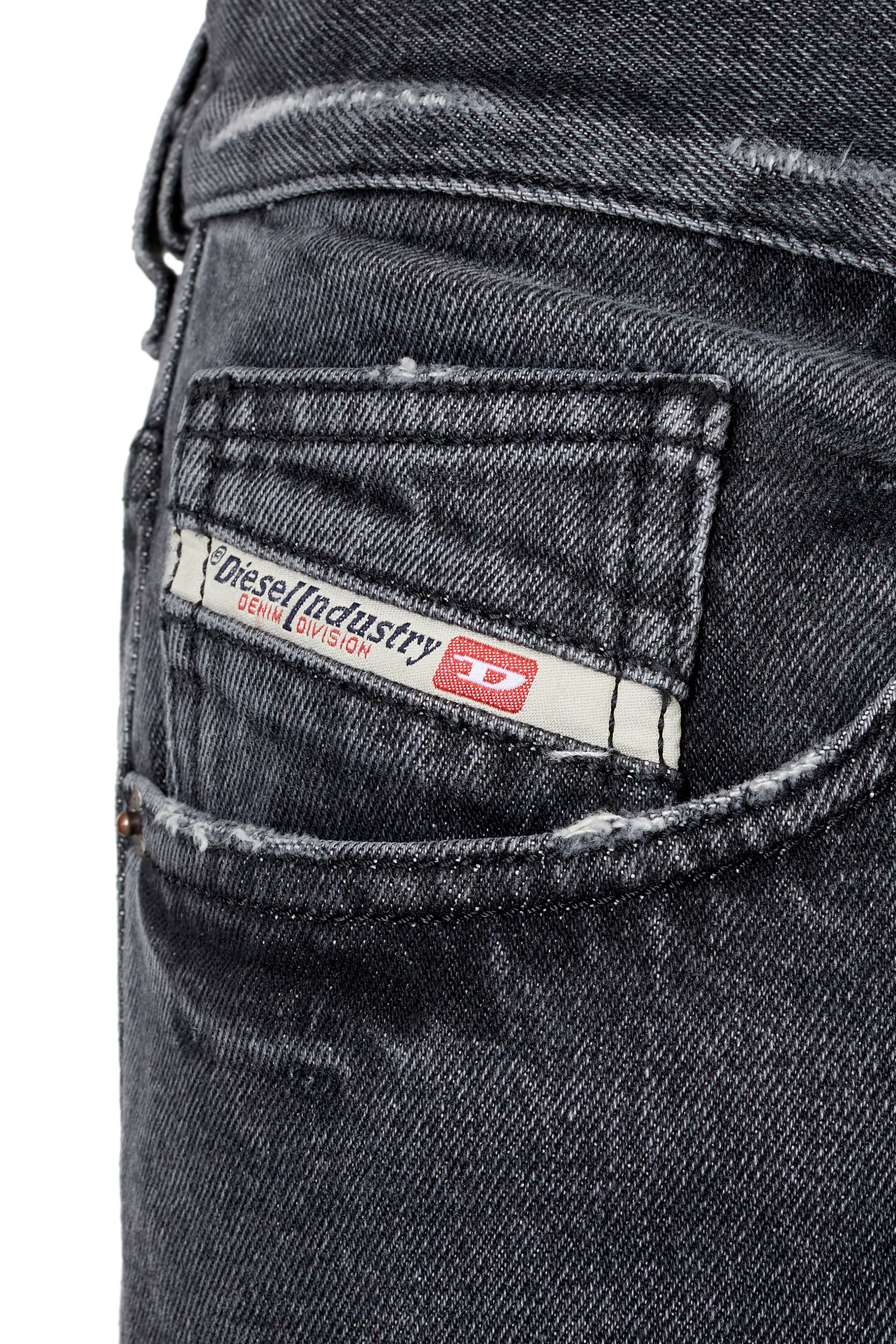 Diesel - 2010 D-Macs 007J5 Straight Jeans, Black/Dark grey - Image 3