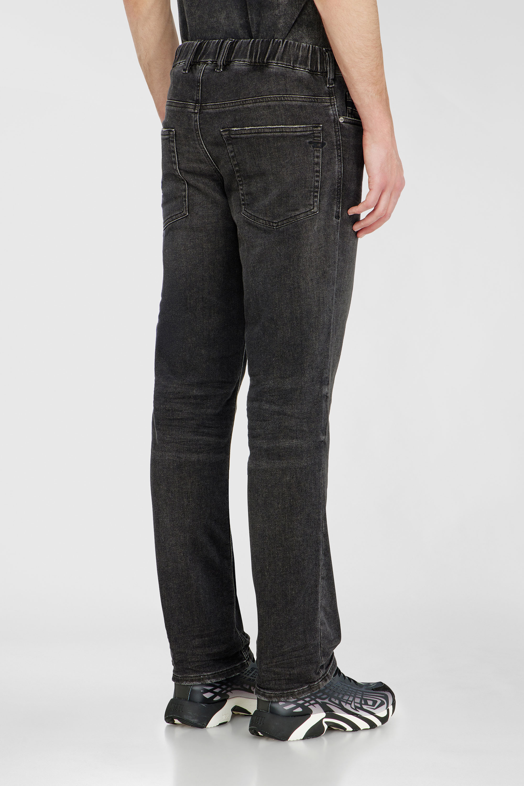 Diesel - Man's Regular 2090 D-Veekley Joggjeans&reg; 09P92, Black/Dark grey - 3