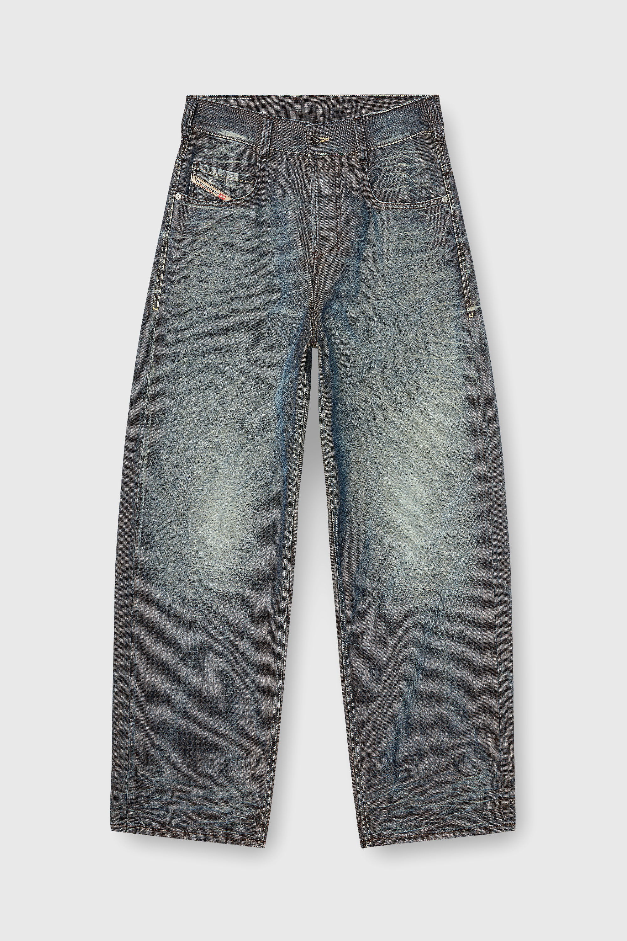 Diesel - Unisex's Relaxed Jeans 1997 D-Enim-M 007EM, Dark Blue - 2