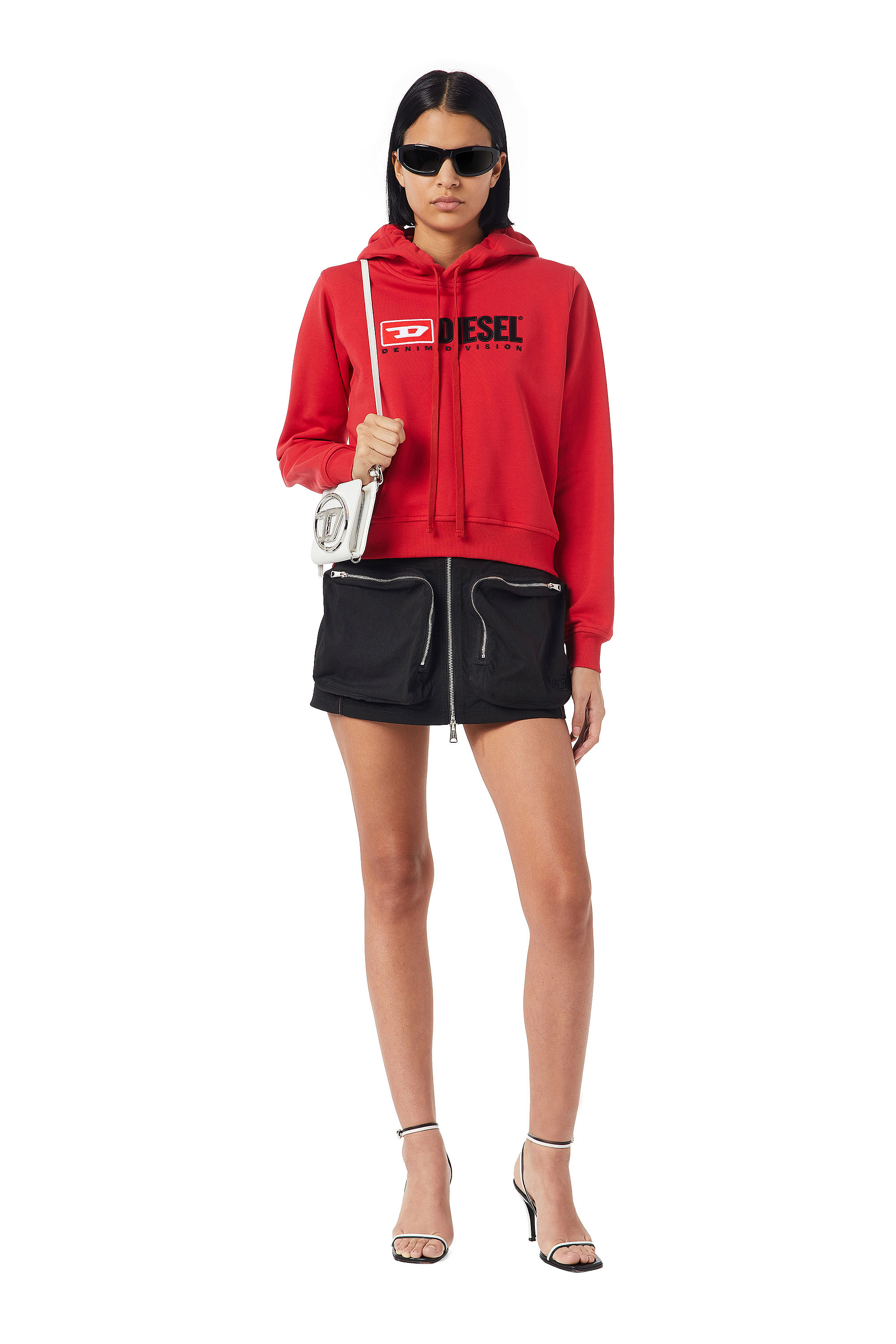 Diesel - F-REGGY-HOOD-DIV, Red - Image 2