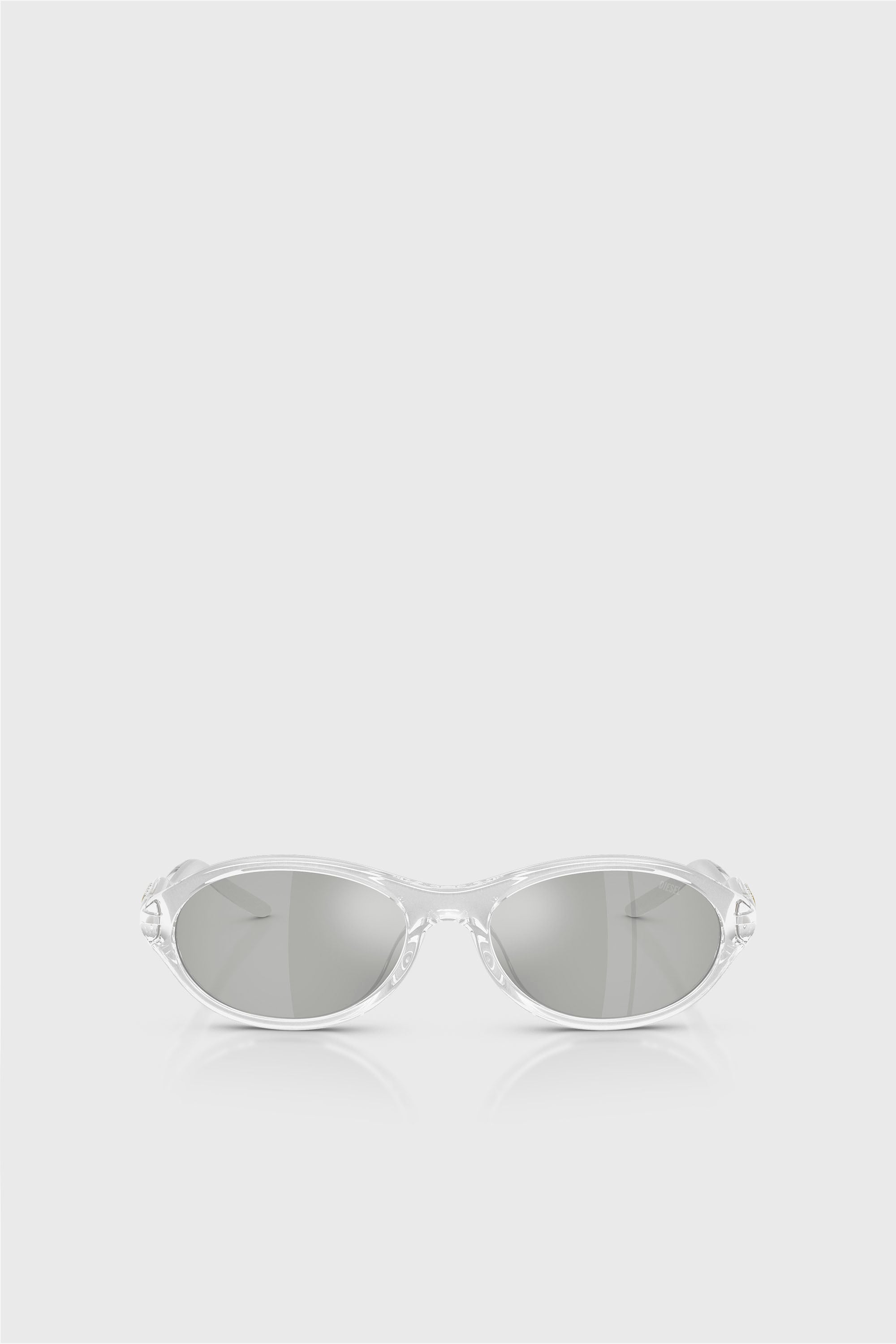 Diesel - 0DL3024U, Unisex's Oval Sunglasses in Silver - 1
