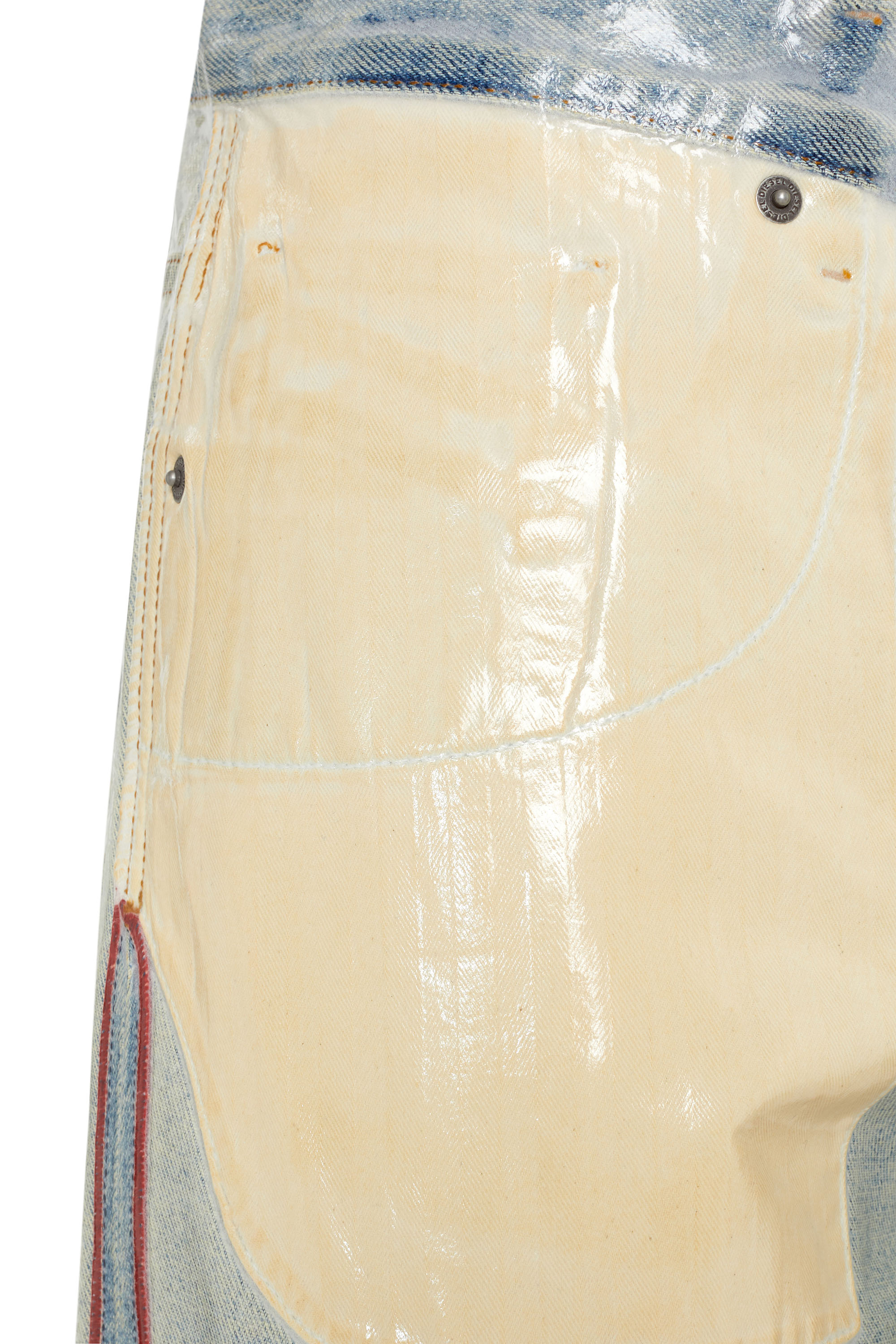 Diesel - 2020 D-Viker 007H6 Straight Jeans, Light Blue - Image 4