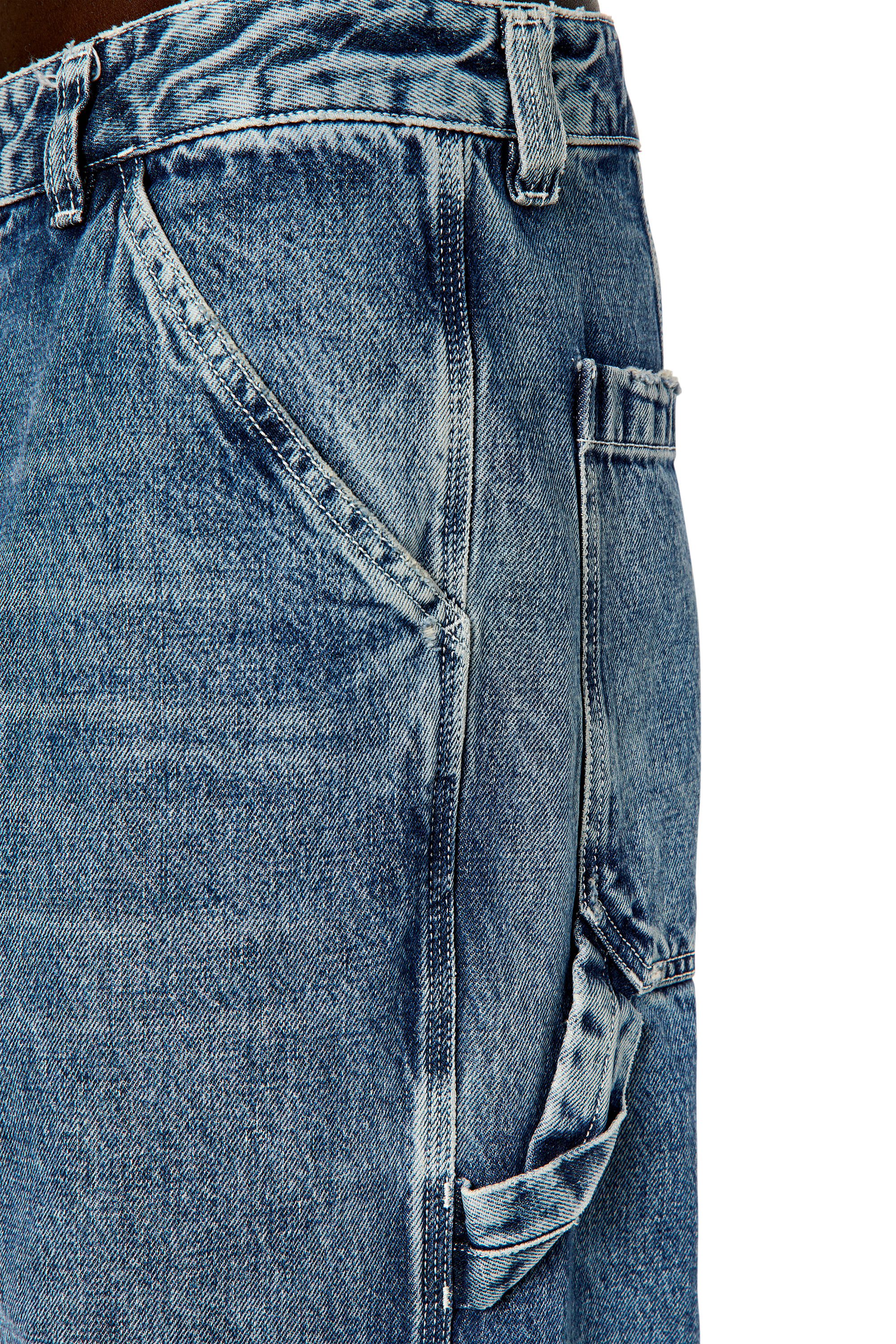Diesel - D-Livery 007M3 Straight Jeans, Medium blue - Image 4