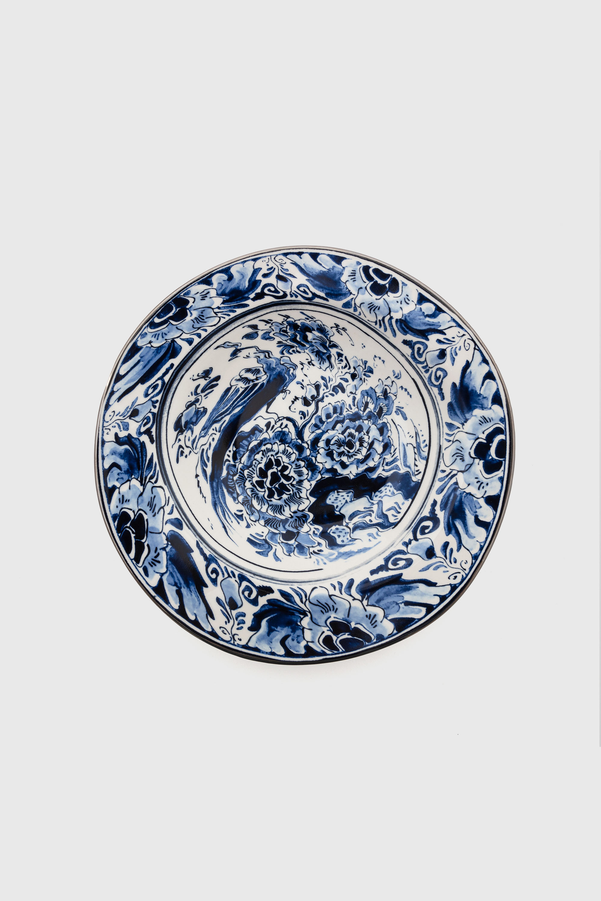 Pocelain soupe plate