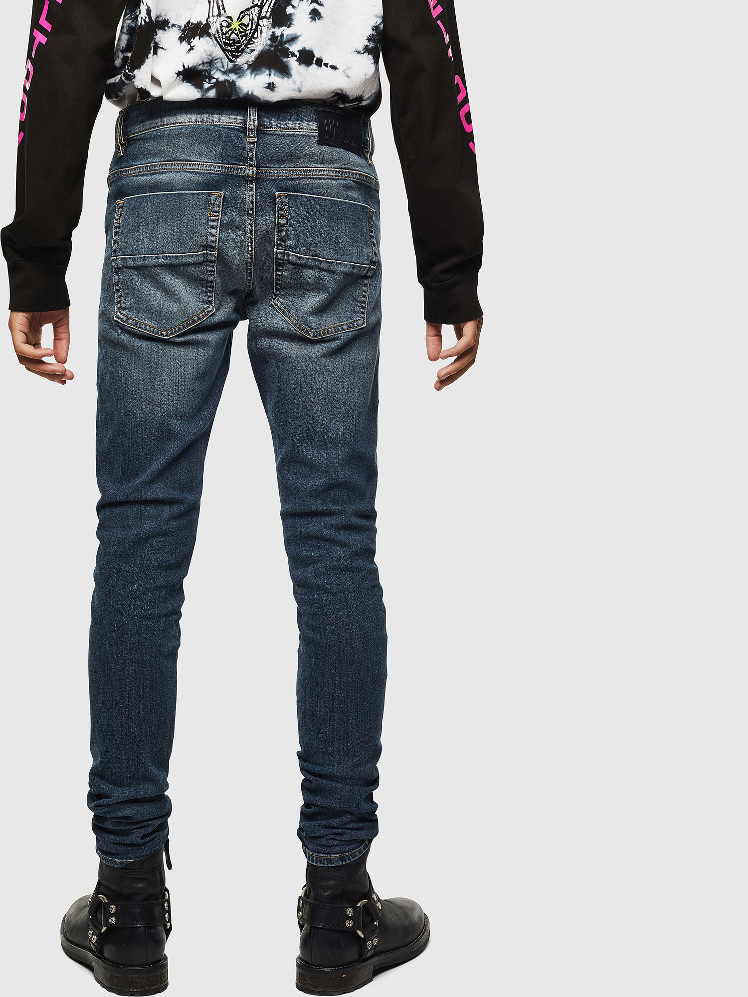 dark blue skinny jeans mens