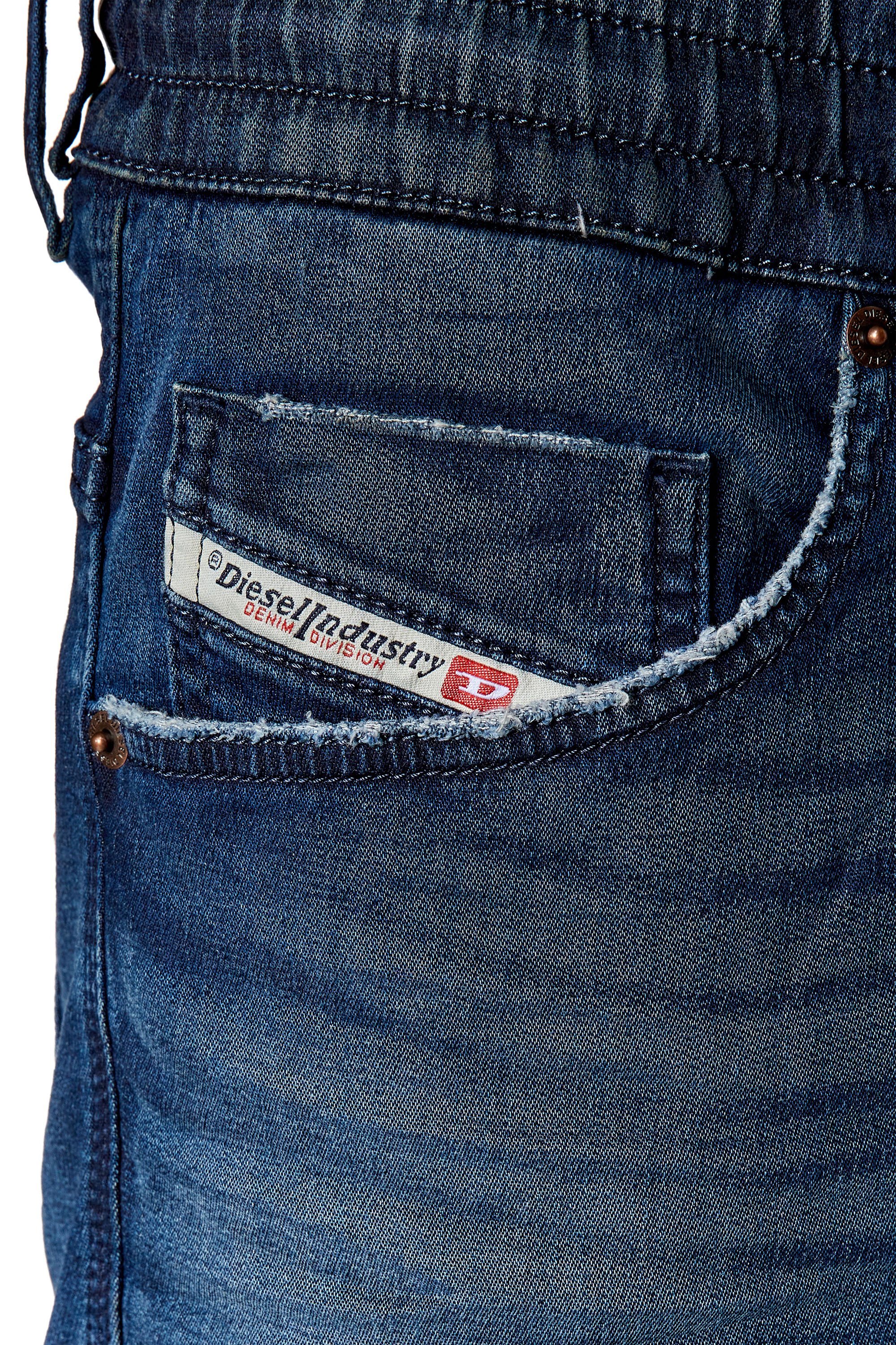 Diesel - D-KROOLEY-SHORT JOGG, Dark Blue - Image 5