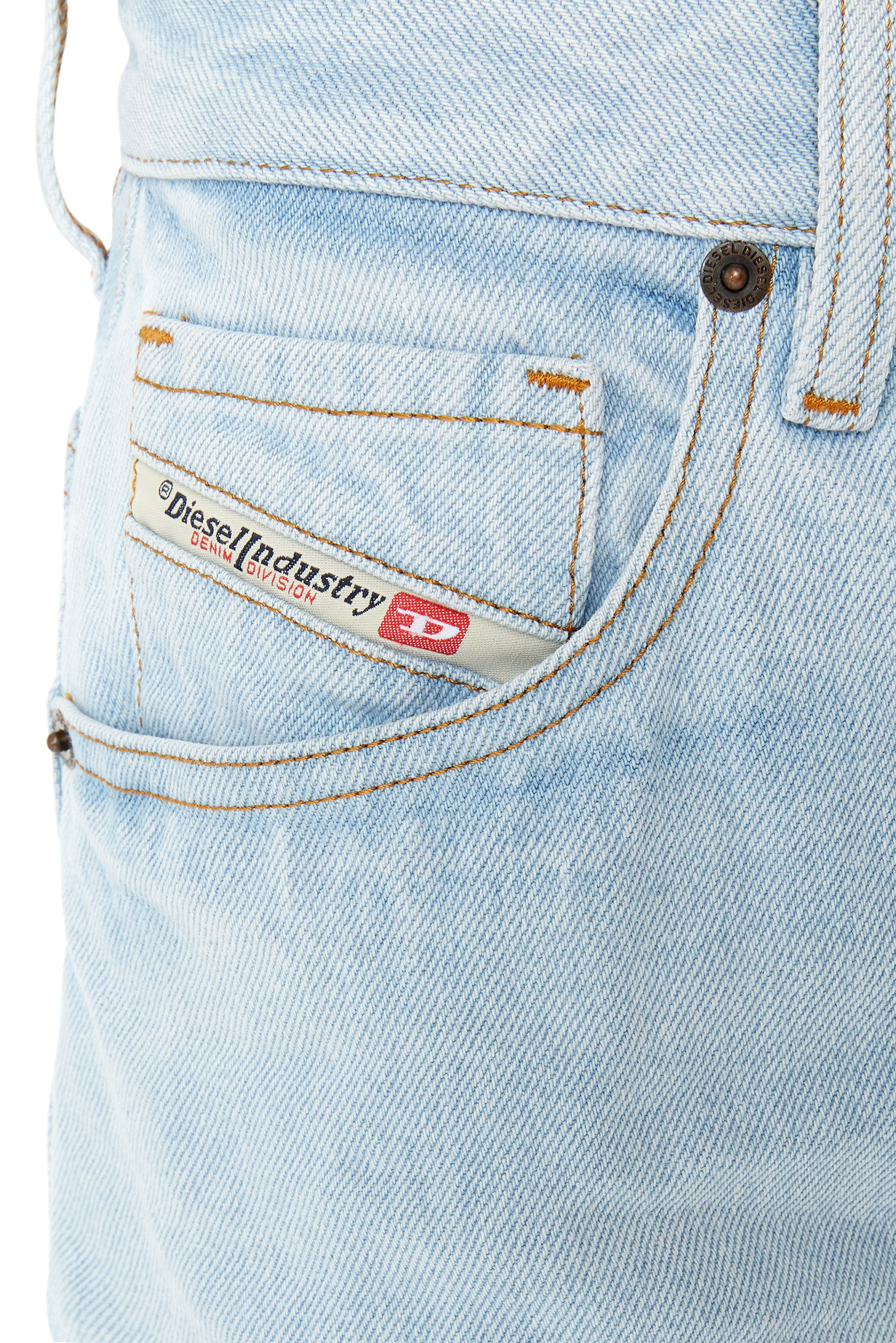 Diesel - Straight Jeans 1999 D-Reggy 007L4, Light Blue - Image 3