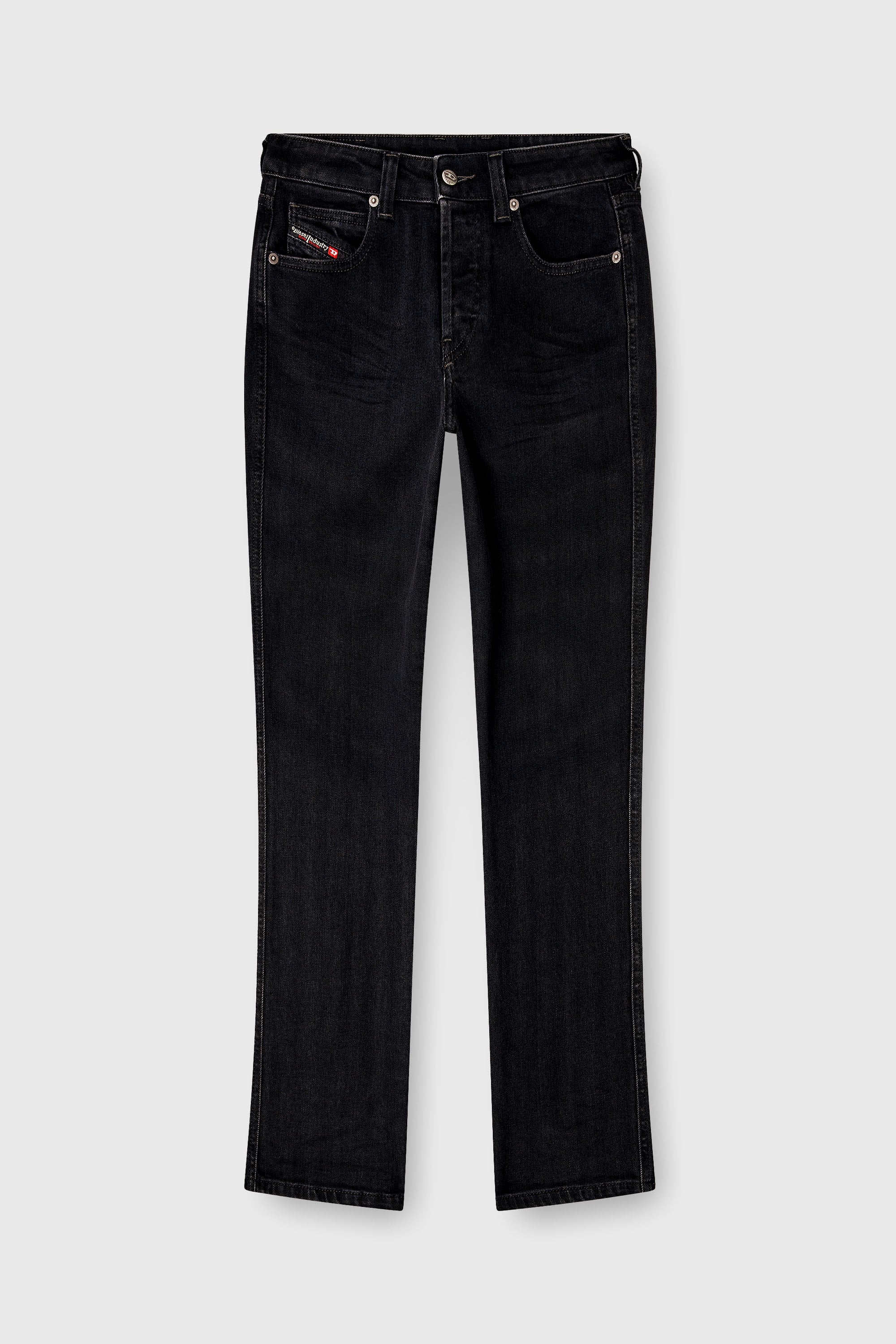 Diesel - Woman's Slim Jeans 1992 D-Jiann 09N89, Black/Dark grey - 2