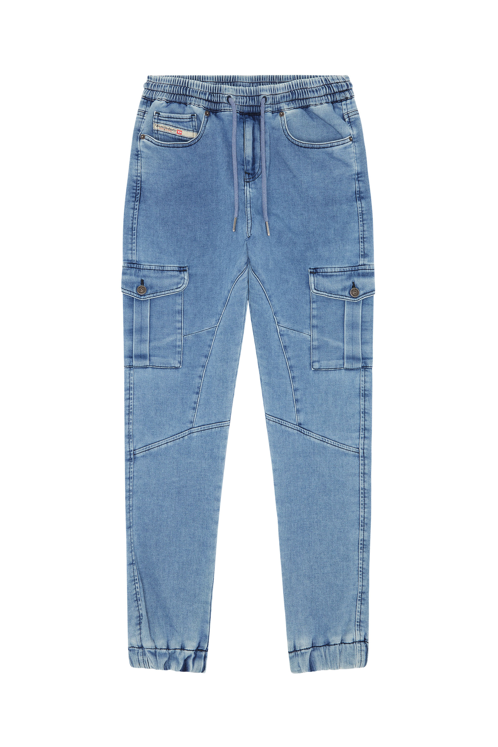 Diesel - D-Ursy Track Denim 069ZR Slim, Light Blue - Image 6