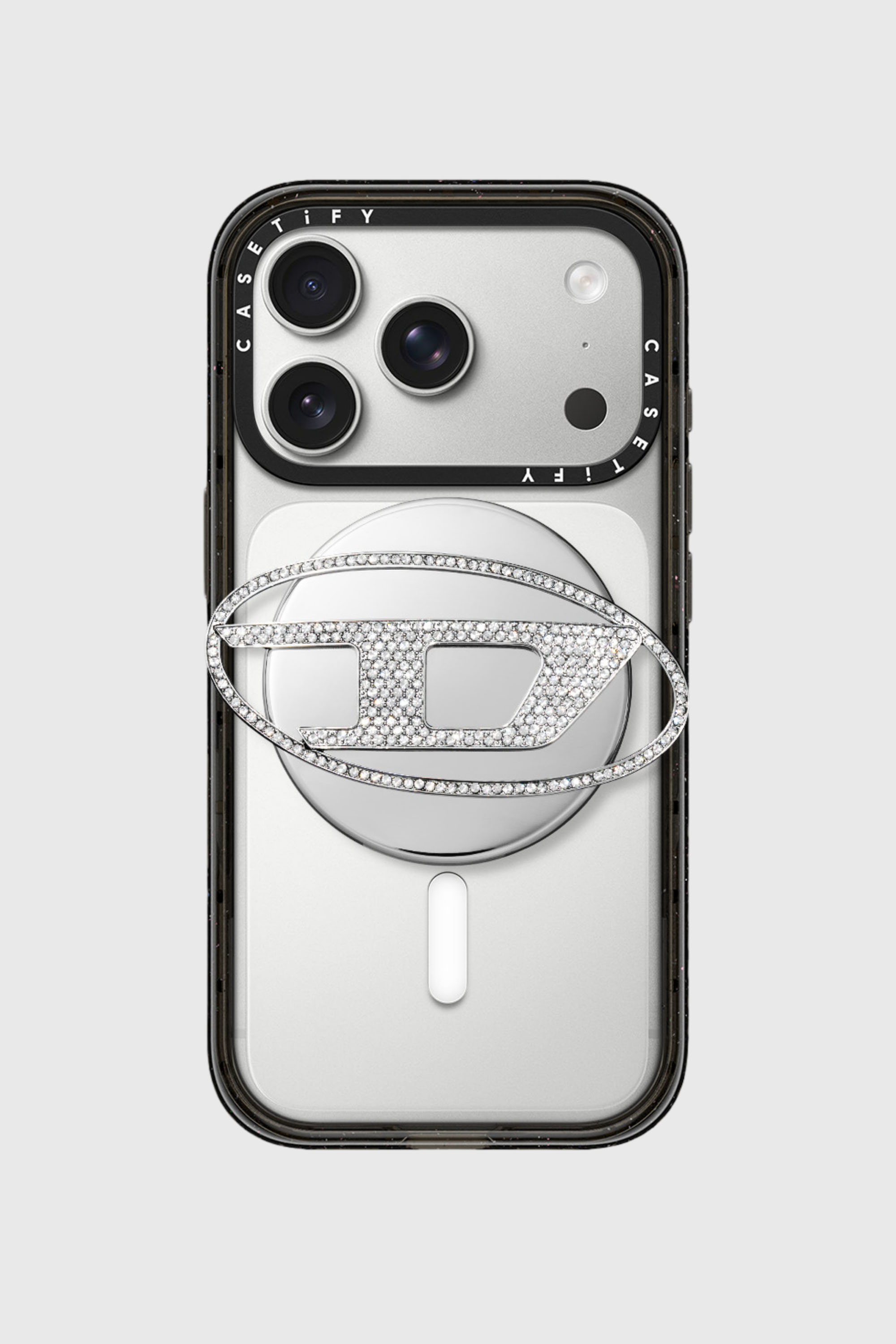 Diesel - 60604 GRIP STAND GRIP STAND, Unisex's Oval D Grip & Stand in Silver - 4