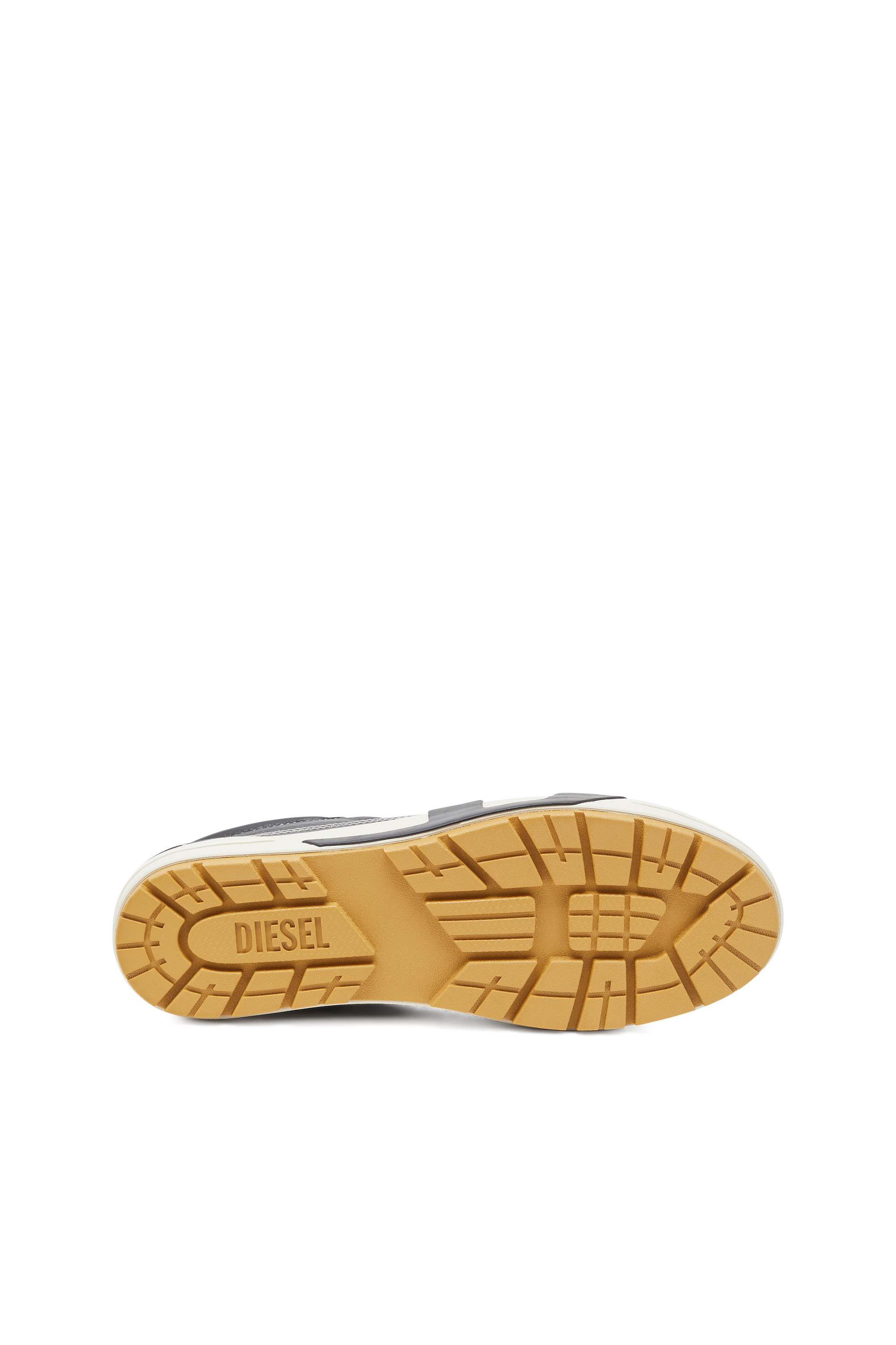 Diesel - S-D-VERSE MOCASSIN, Man's S-D-Verse - Leather hybrid moccasin in Black - 4