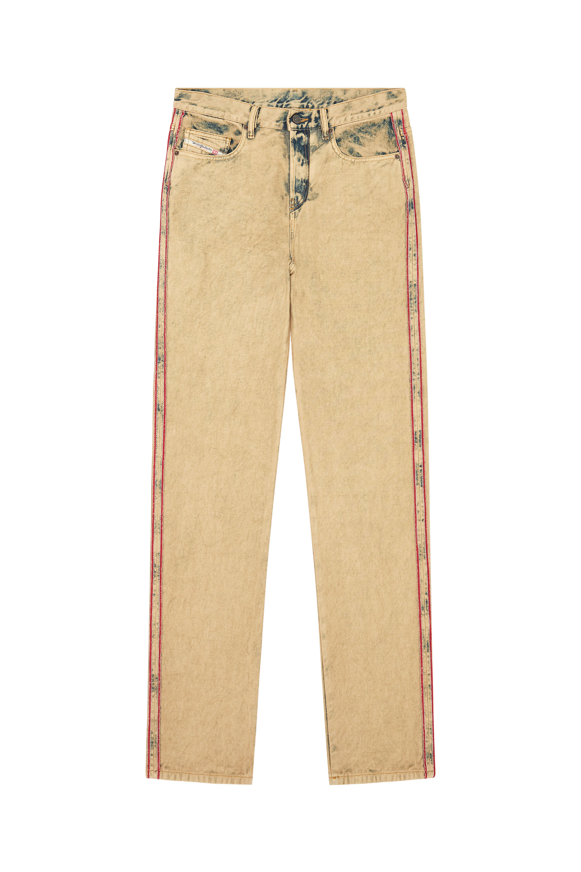 Diesel - 2020 D-Viker 09F22 Straight Jeans, Beige - Image 5