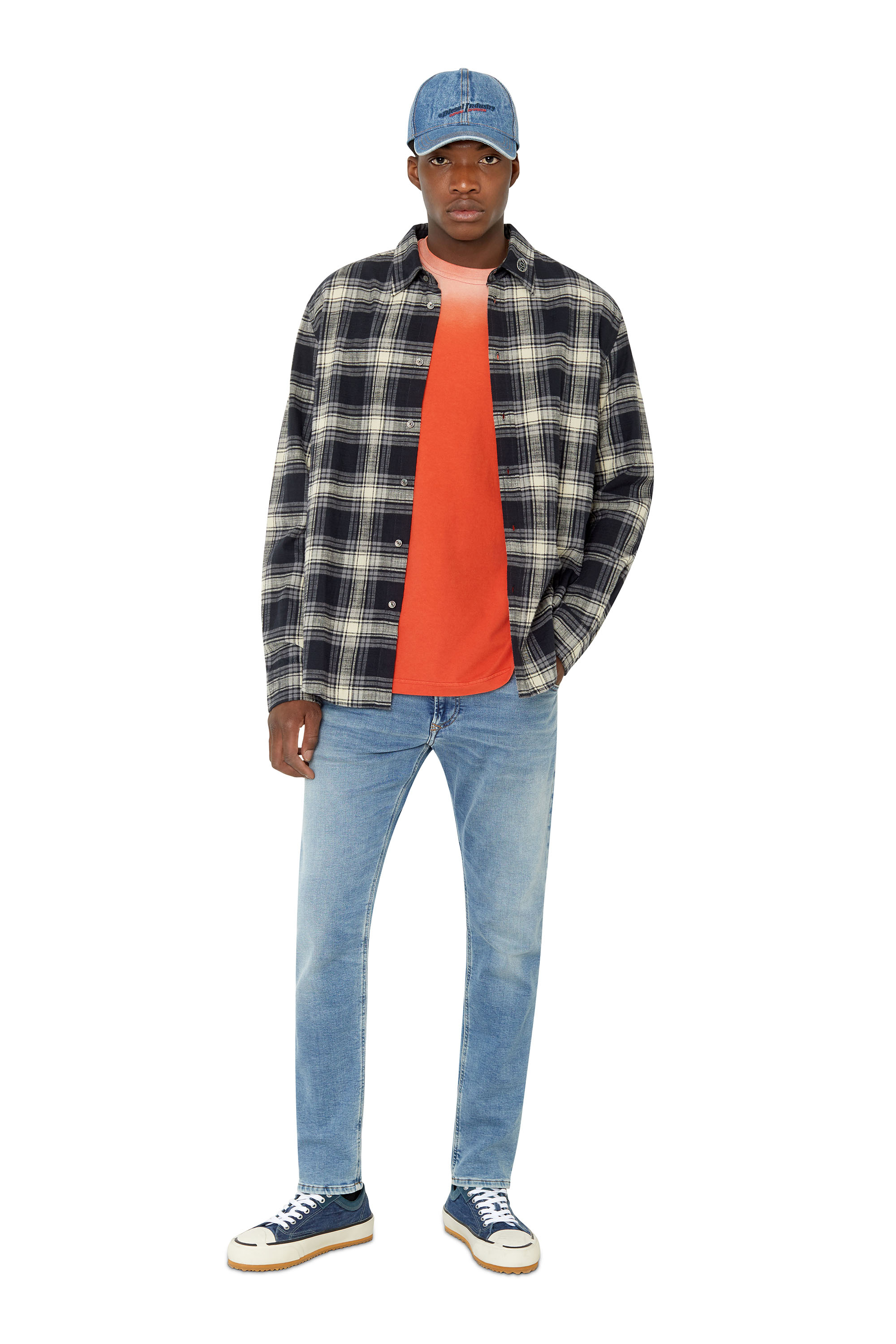 Diesel - Krooley JoggJeans® 068BA Tapered, Medium blue - Image 5