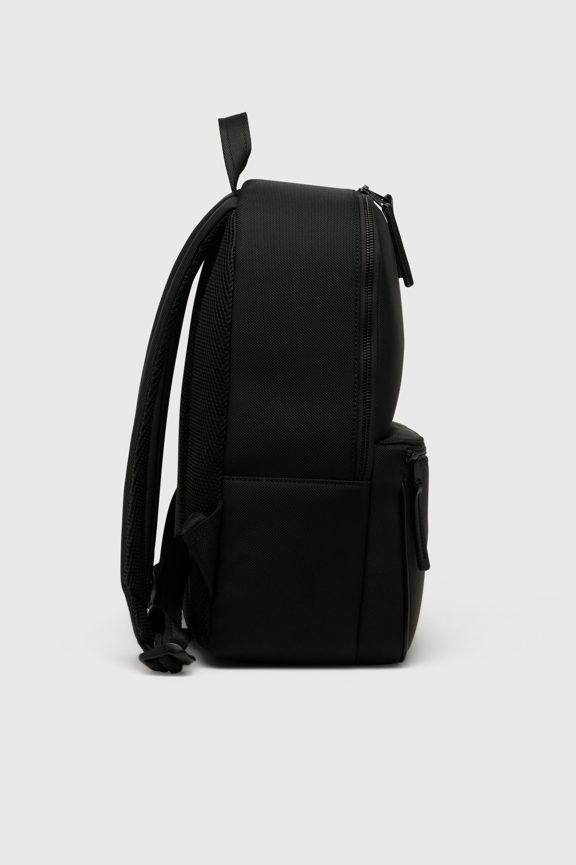 Diesel - HOLI-D BACKPACK M, Unisex's Holi-D - Backpack in nylon with Oval D logo in Black - 4