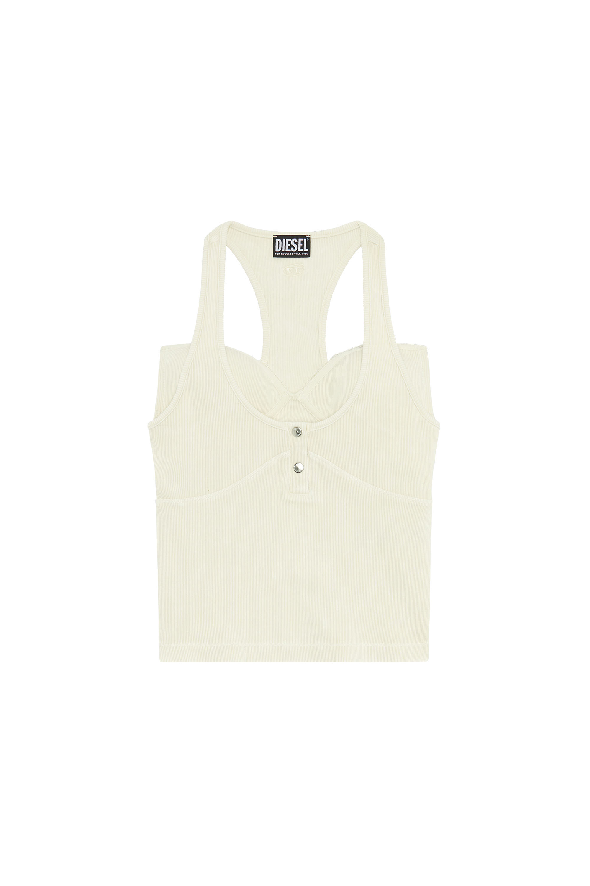 Diesel - T-ANIELLE, White - Image 5