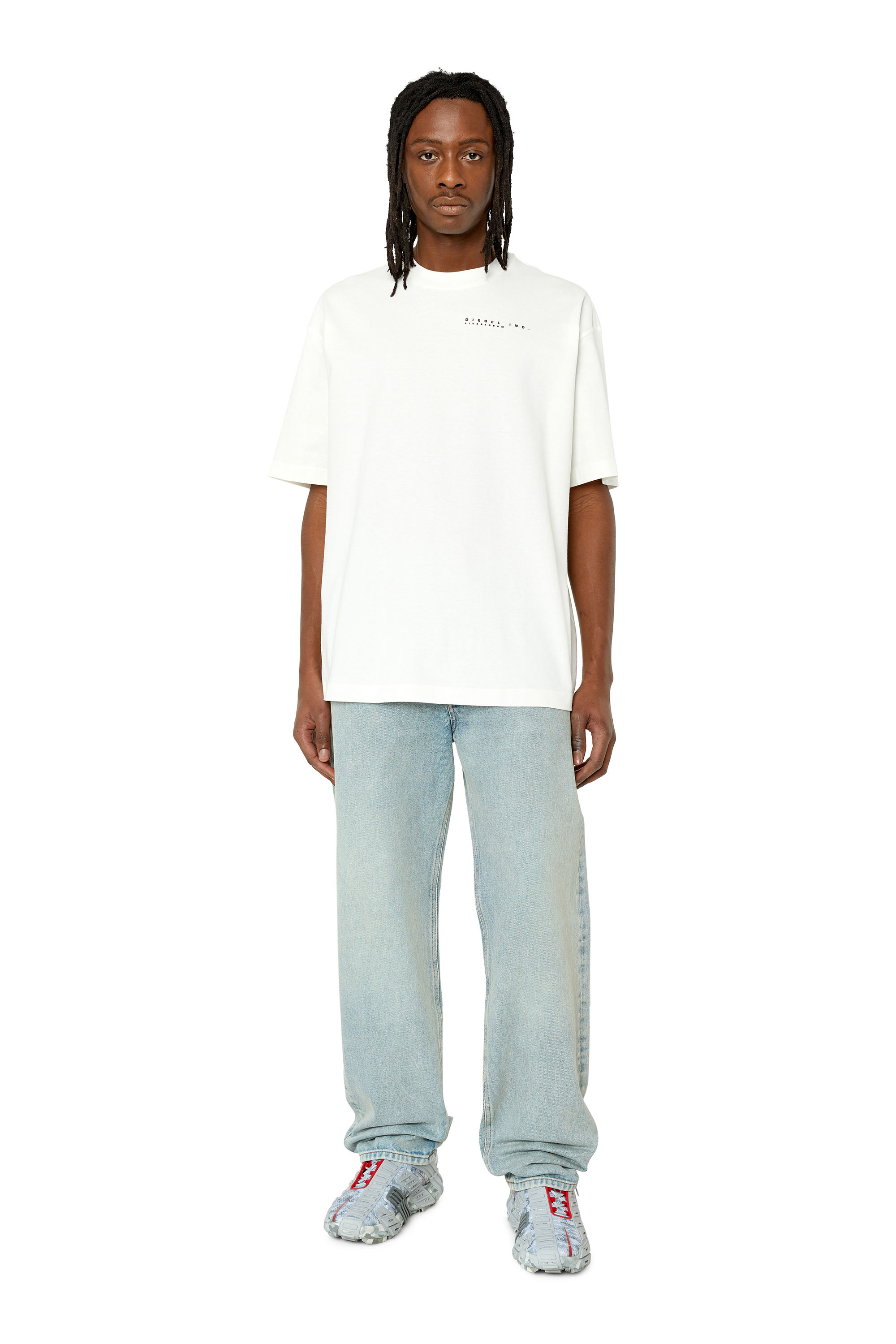 Diesel - T-WASH-G1, White - Image 4
