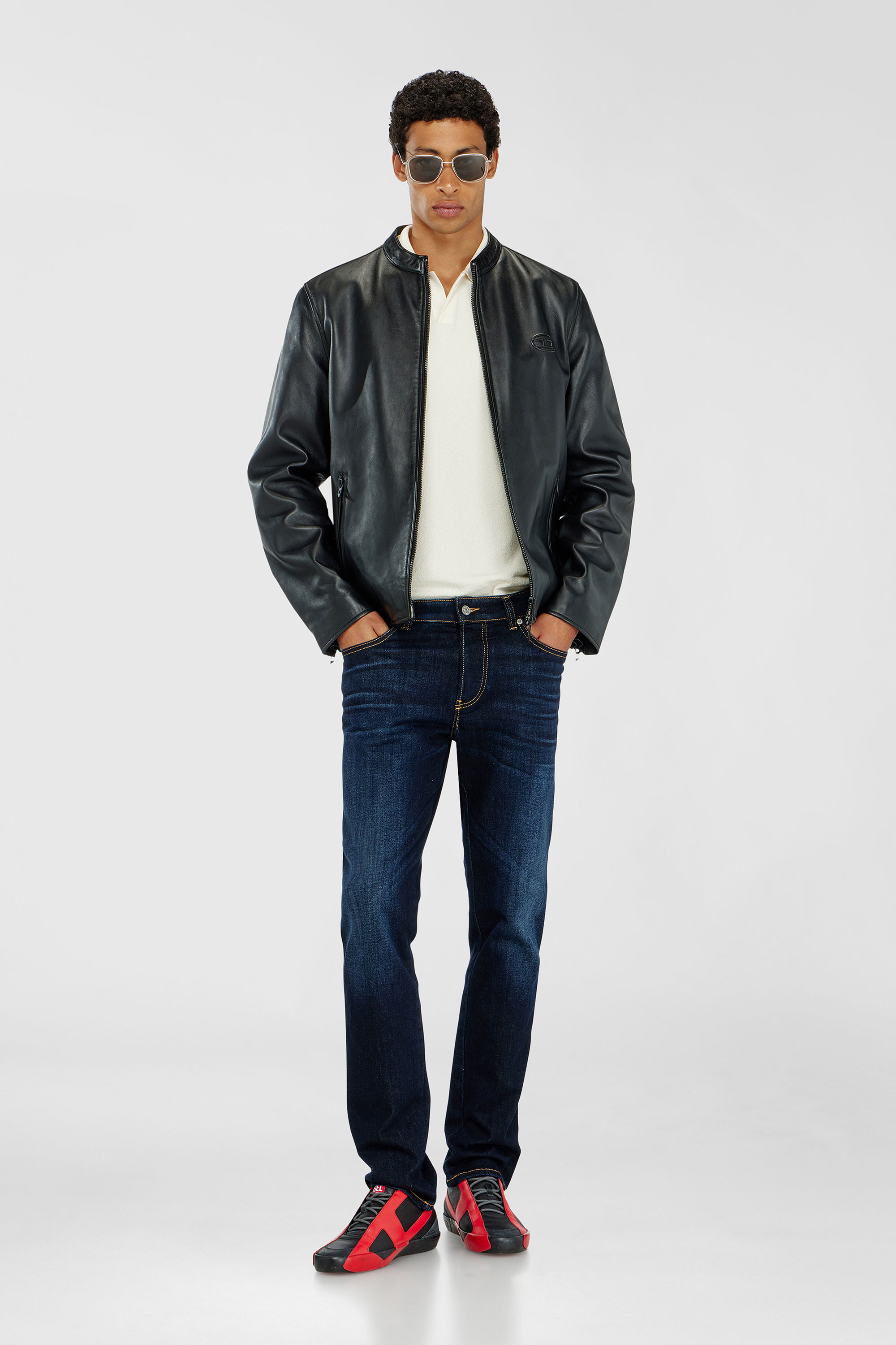 Diesel - Man's Slim Jeans 1993 D-Vyl 09Q15, Dark Blue - 1