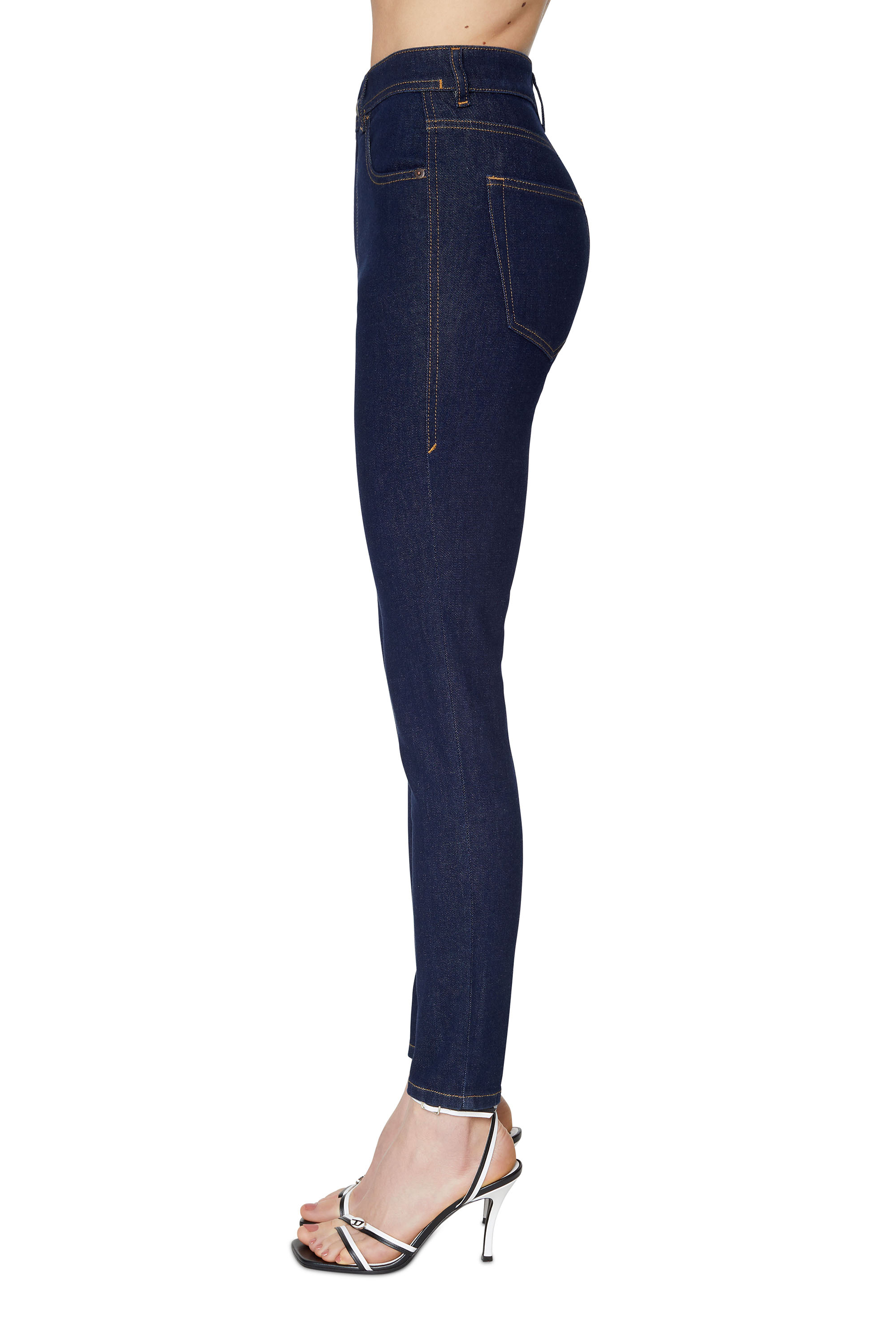 Diesel - Woman's Skinny Jeans 1984 Slandy-High Z9C18, Dark Blue - 5