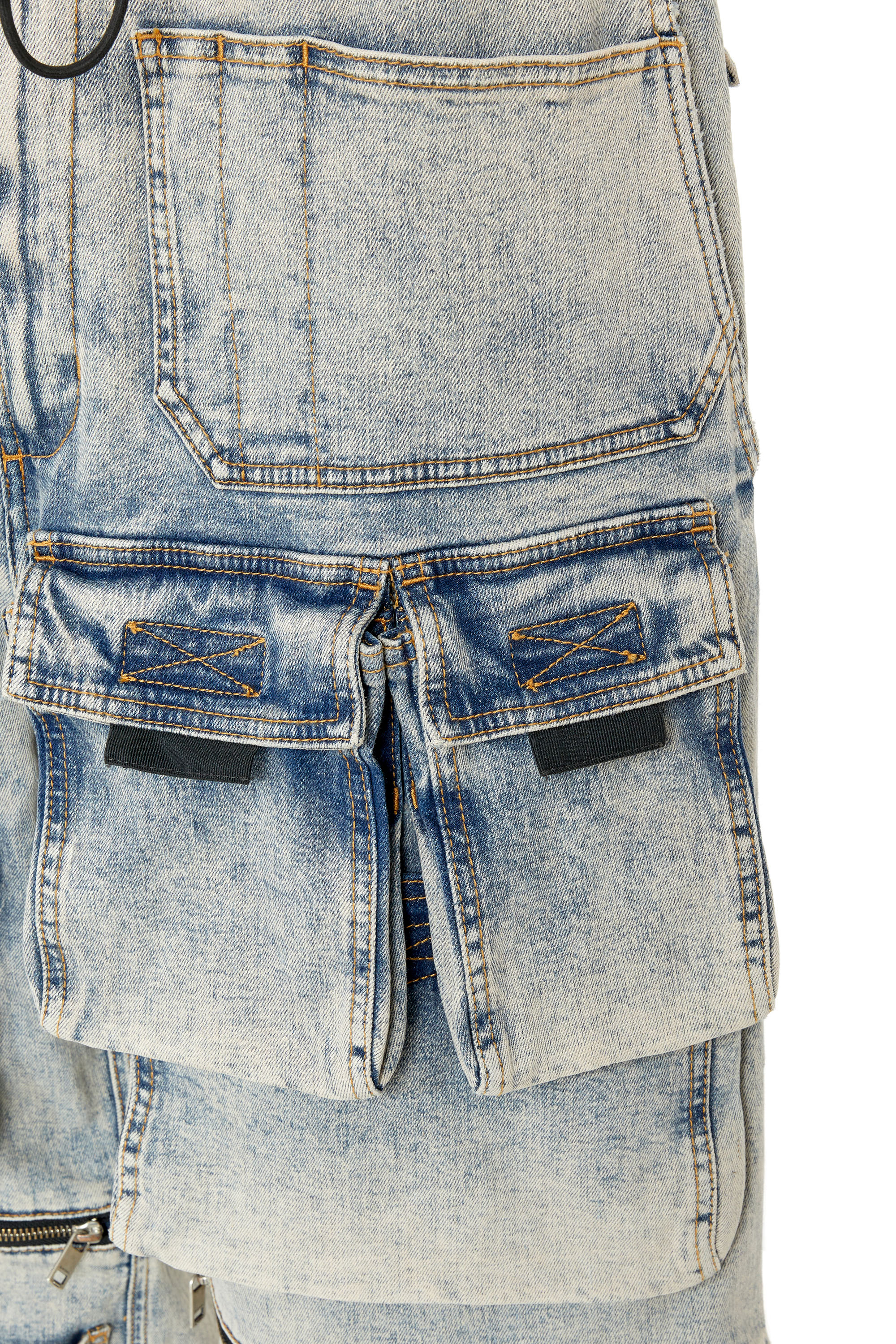 Diesel - Straight Jeans D-Onlypockets 09F12, Medium blue - Image 5