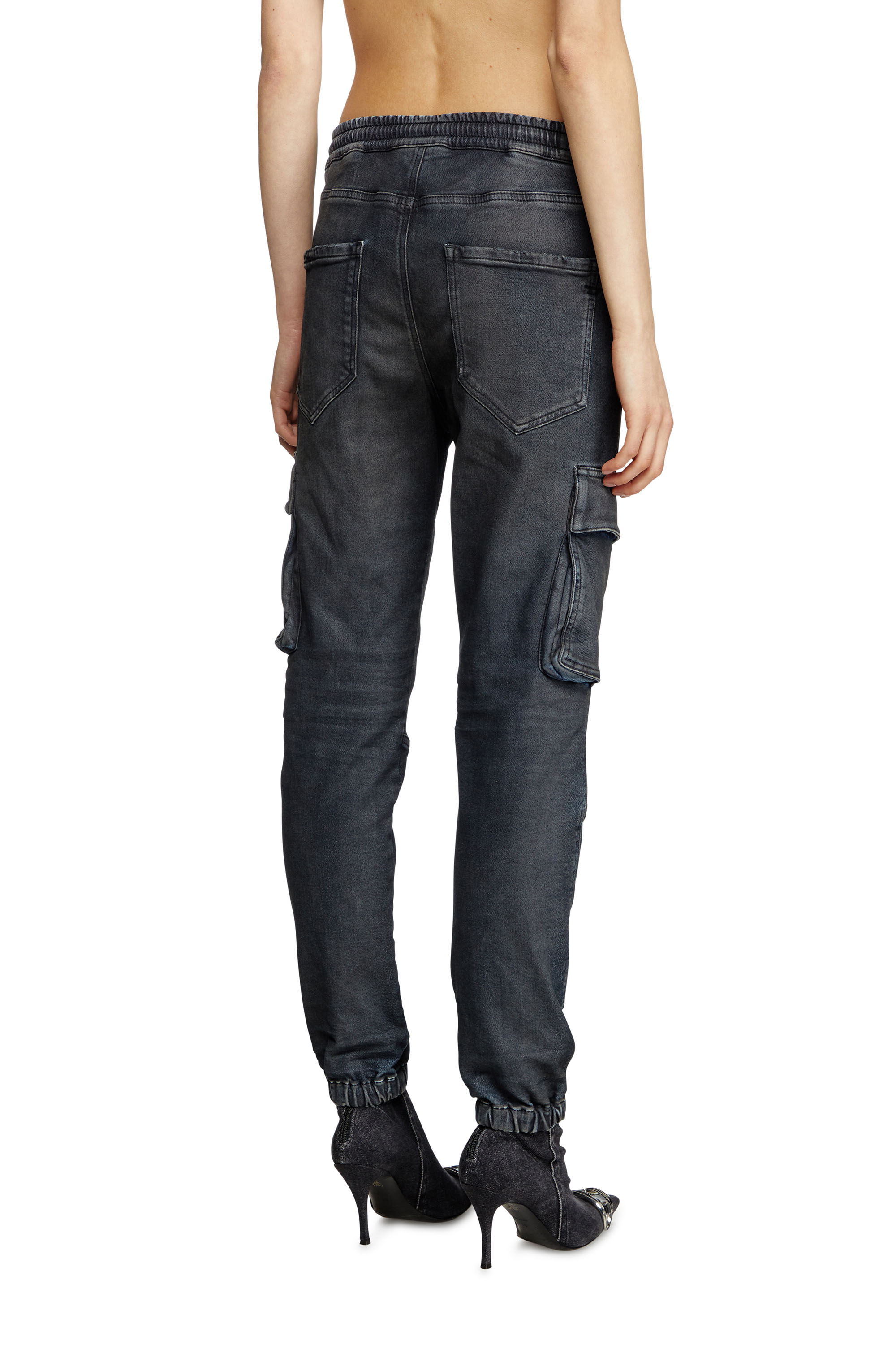 Diesel - Woman's Regular 2051 D-Ursy Joggjeans&reg; 09L13, Dark Blue - 4