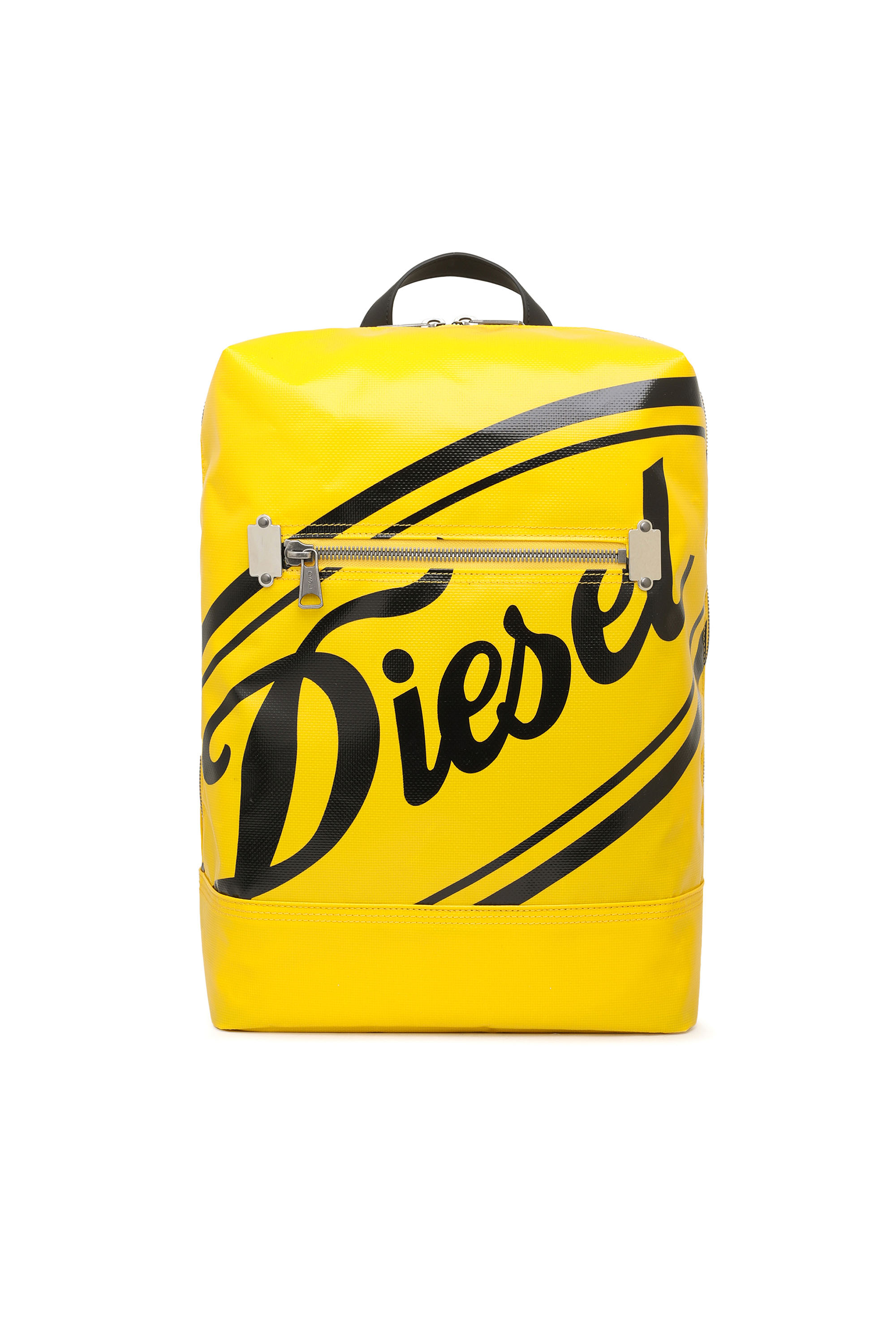 diesel.com | Charly Tarpaulin backpack with vintage logo