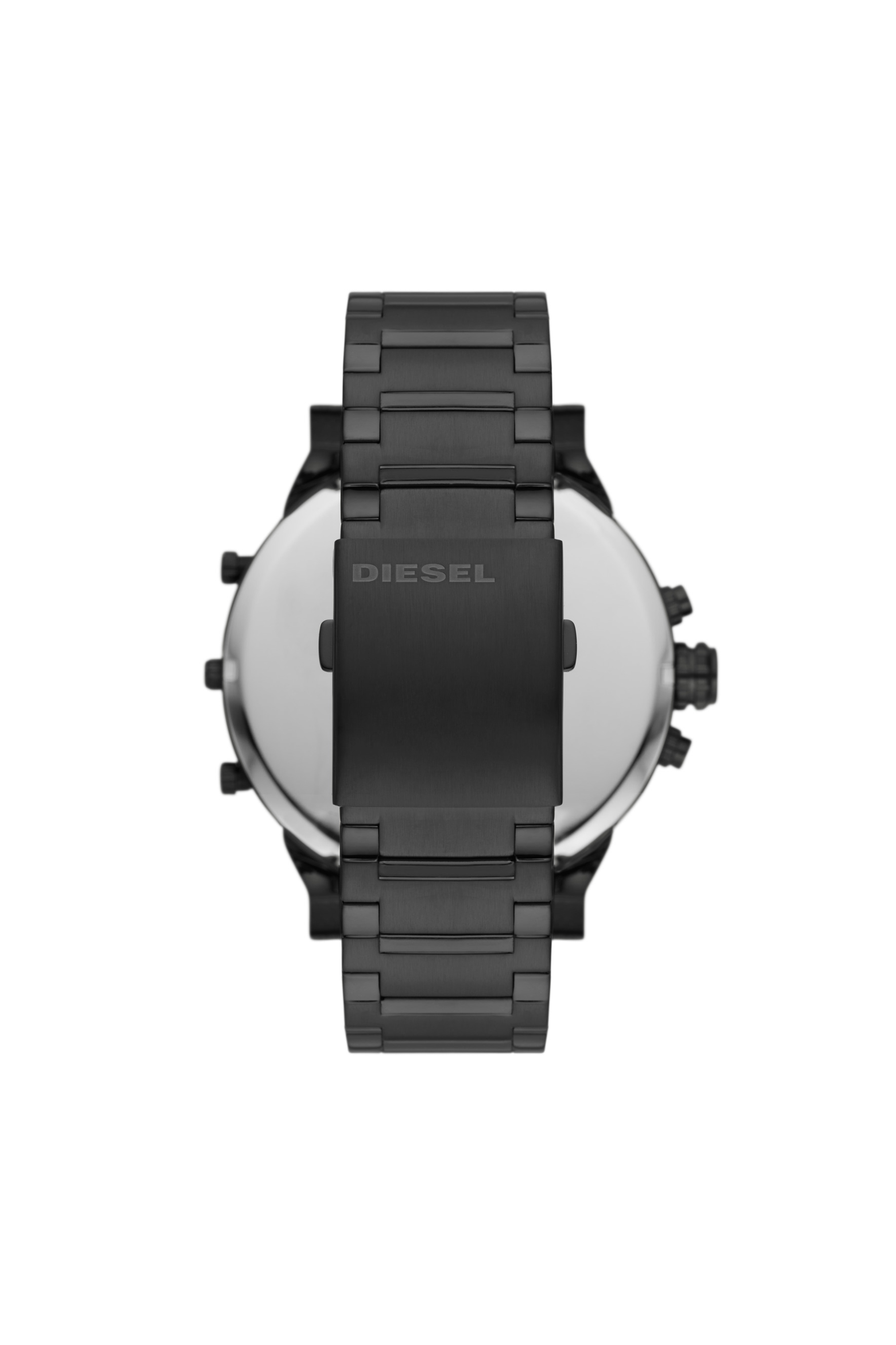 diesel black silicone watch