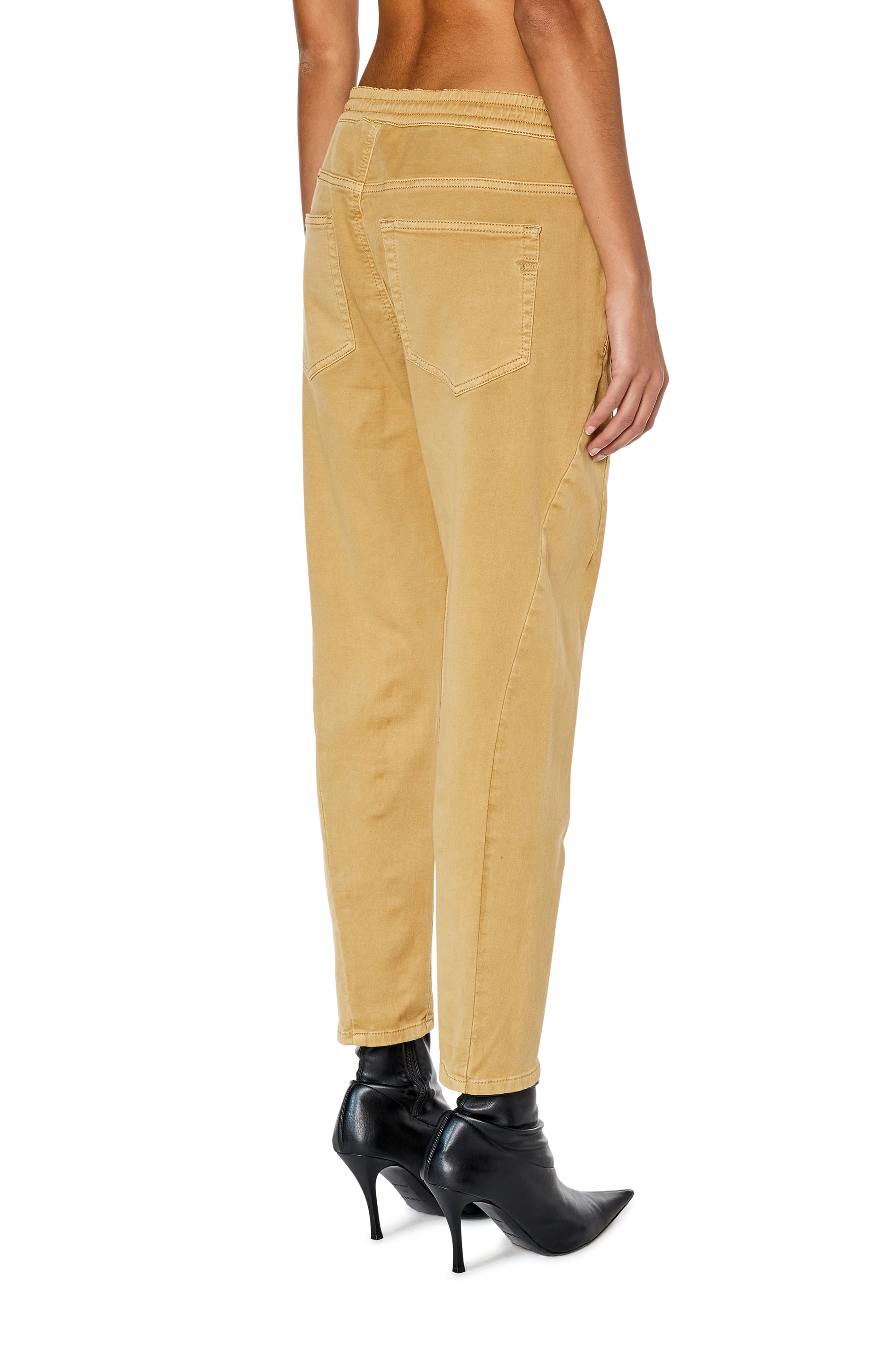 Diesel - Fayza JoggJeans® 068DY Boyfriend, Light Brown - Image 2